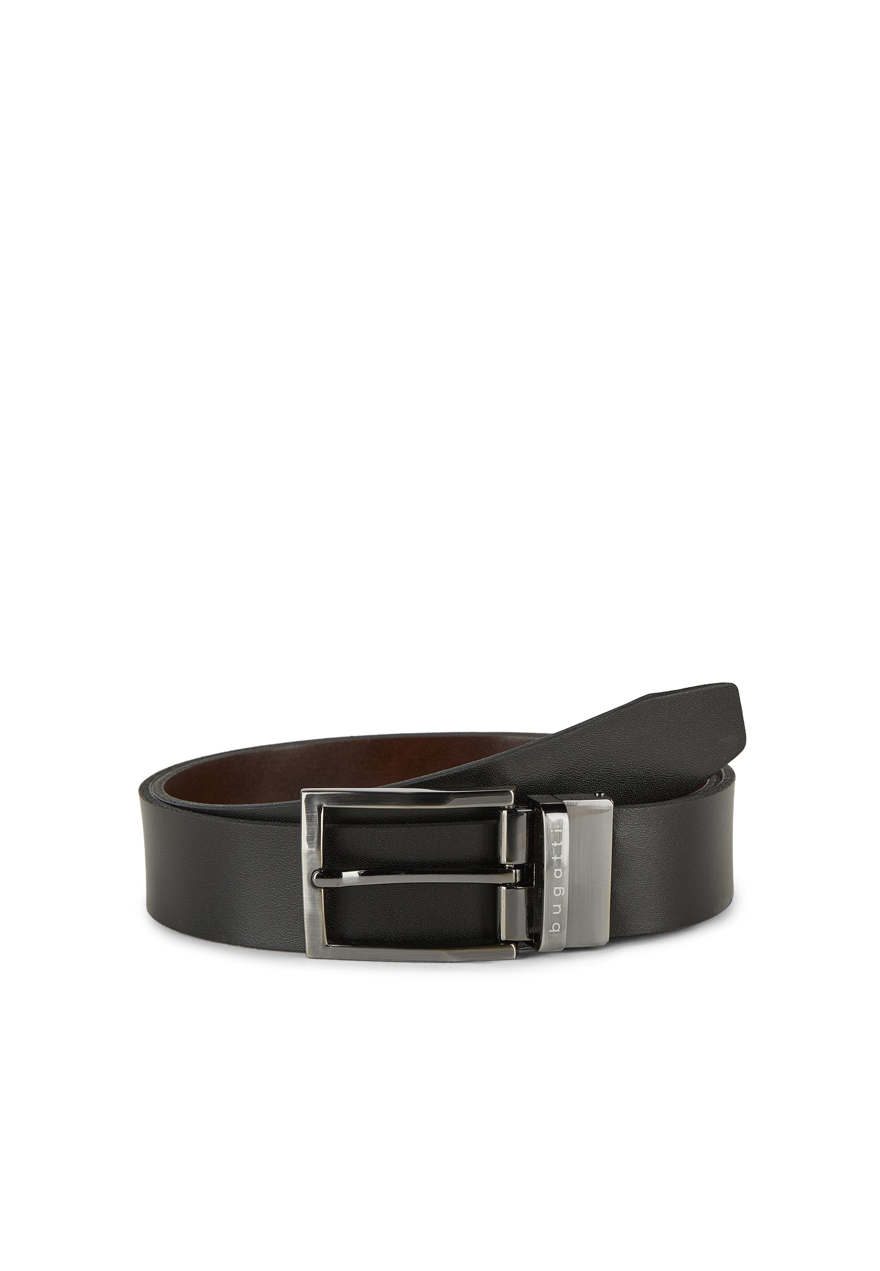 Wendegürtel "2in1" in schwarz und braun