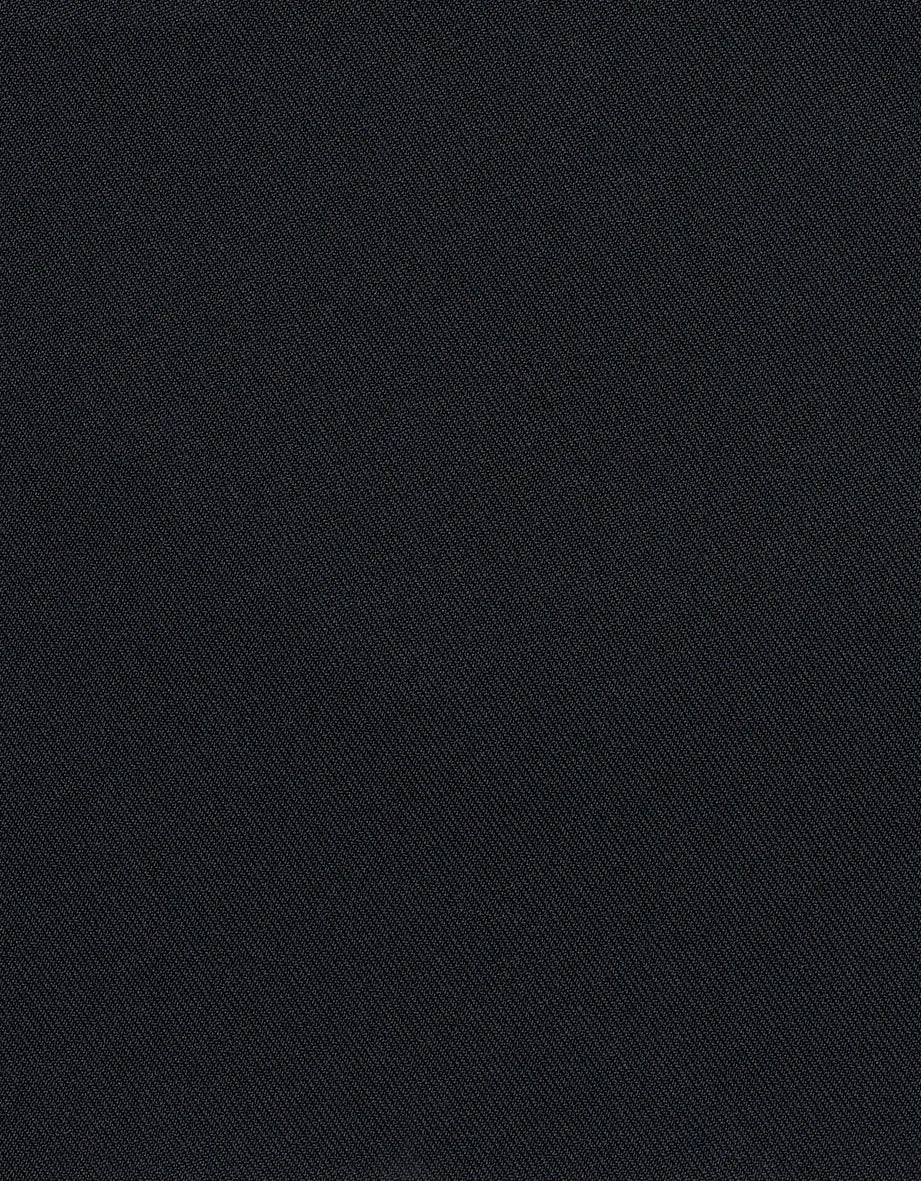 Schwarzer Stoff mit feiner Textur, Detailaufnahme.