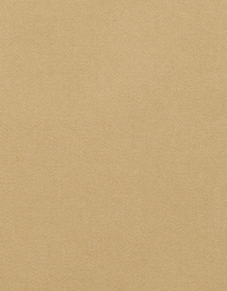 Beigefarbener Stoff mit feiner Textur, detailreiche Nahaufnahme.