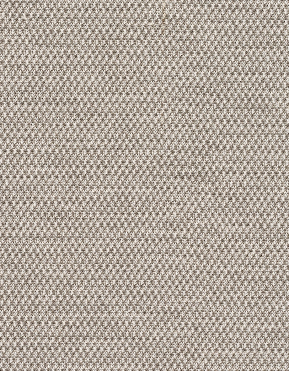 Hellbraunes Hahnentrittmuster auf Stoff von bugatti.