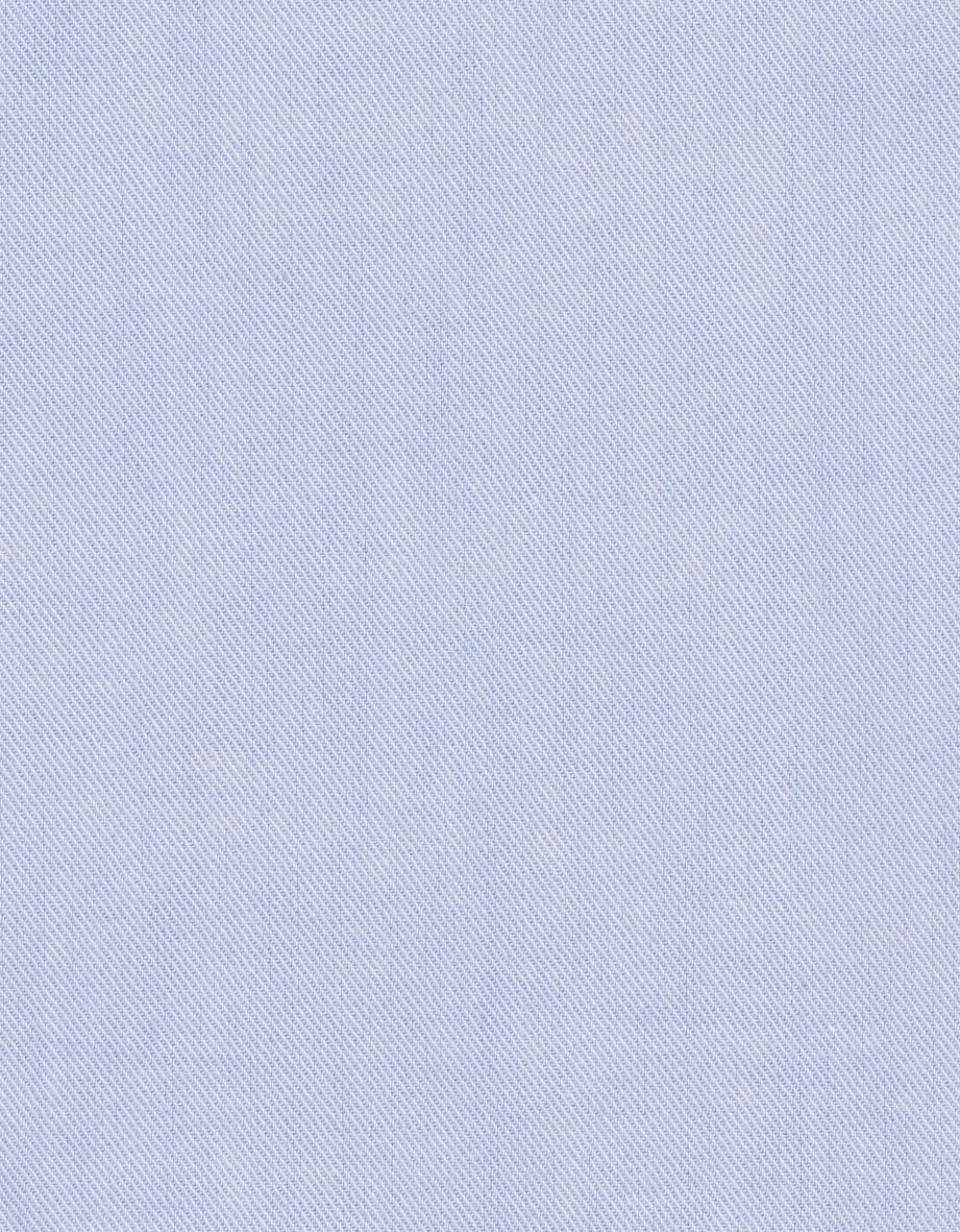Hellblaues, strukturiertes Gewebe mit feinem Muster, ideal für elegantes bugatti-Hemd.