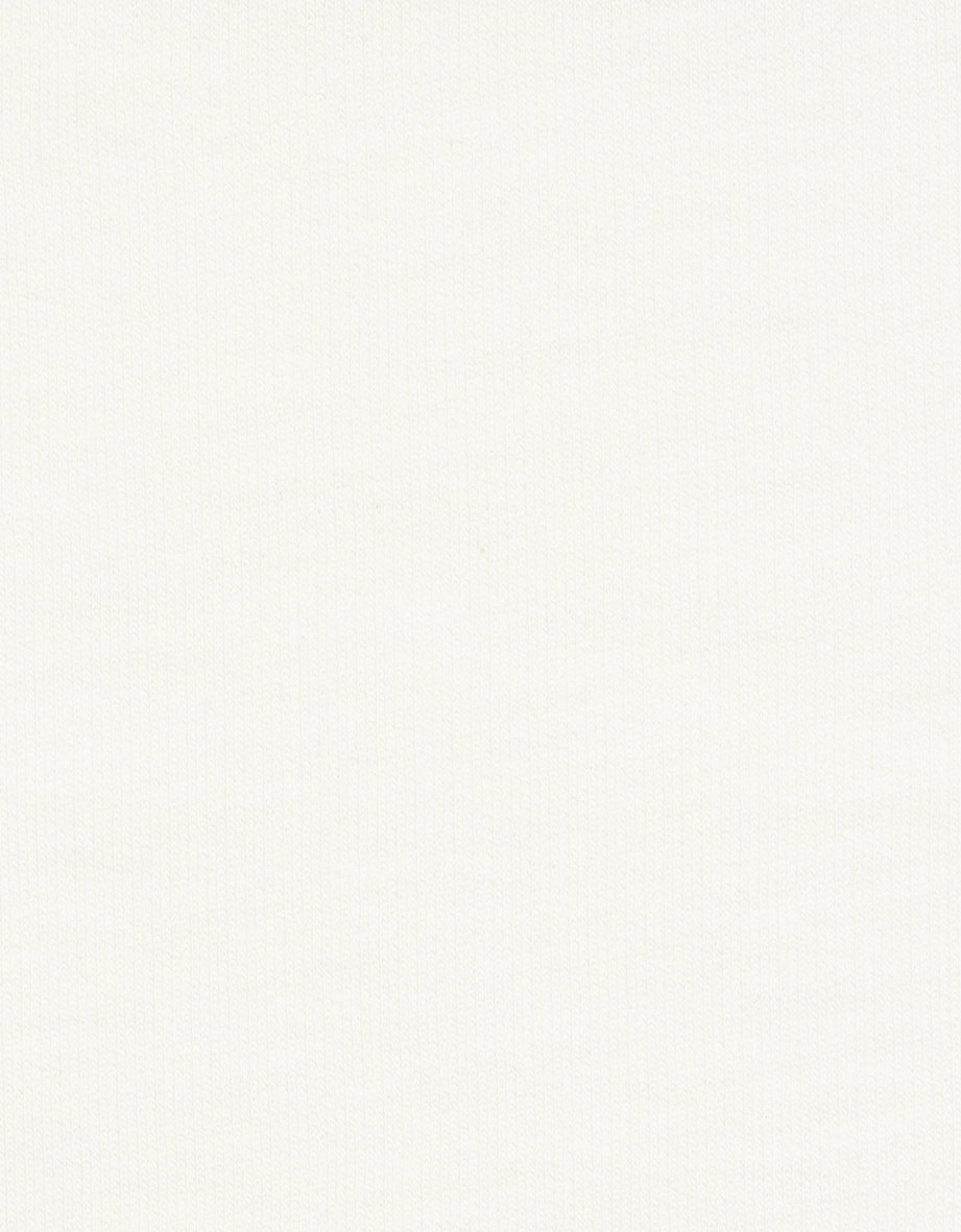 Einfacher, weißer Stoff in Nahaufnahme, zeigt Textur und Webart.