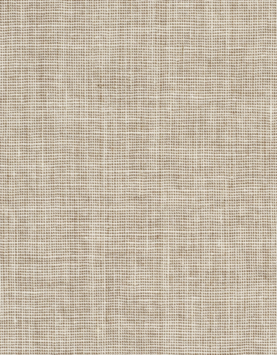 Leinenstruktur in Beige, Nahaufnahme.