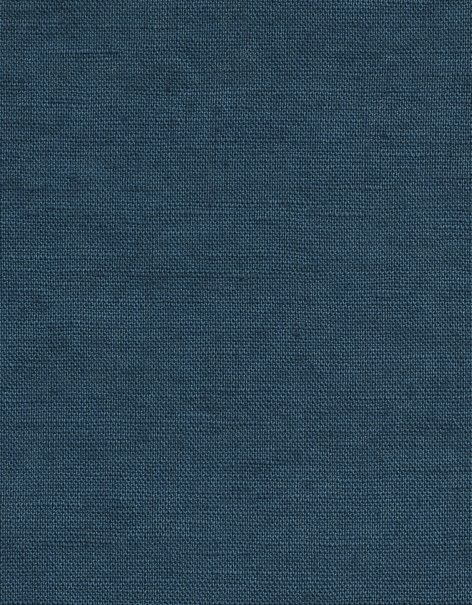 Blau-graue bugatti Hose mit elastischem Bund und floralem Innenfutter, Detailaufnahme.