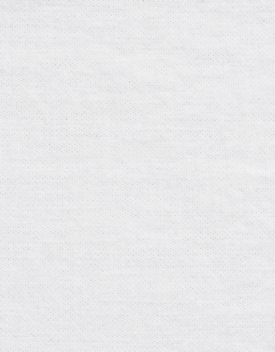 Weißer Stoff mit feiner Textur, ideal für bugatti Mode.