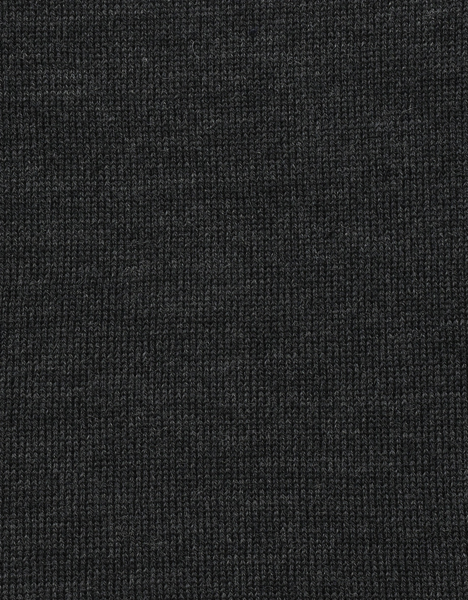 Black bugatti pullover with polo collar, long sleeves, bust view, timeless and stylish.