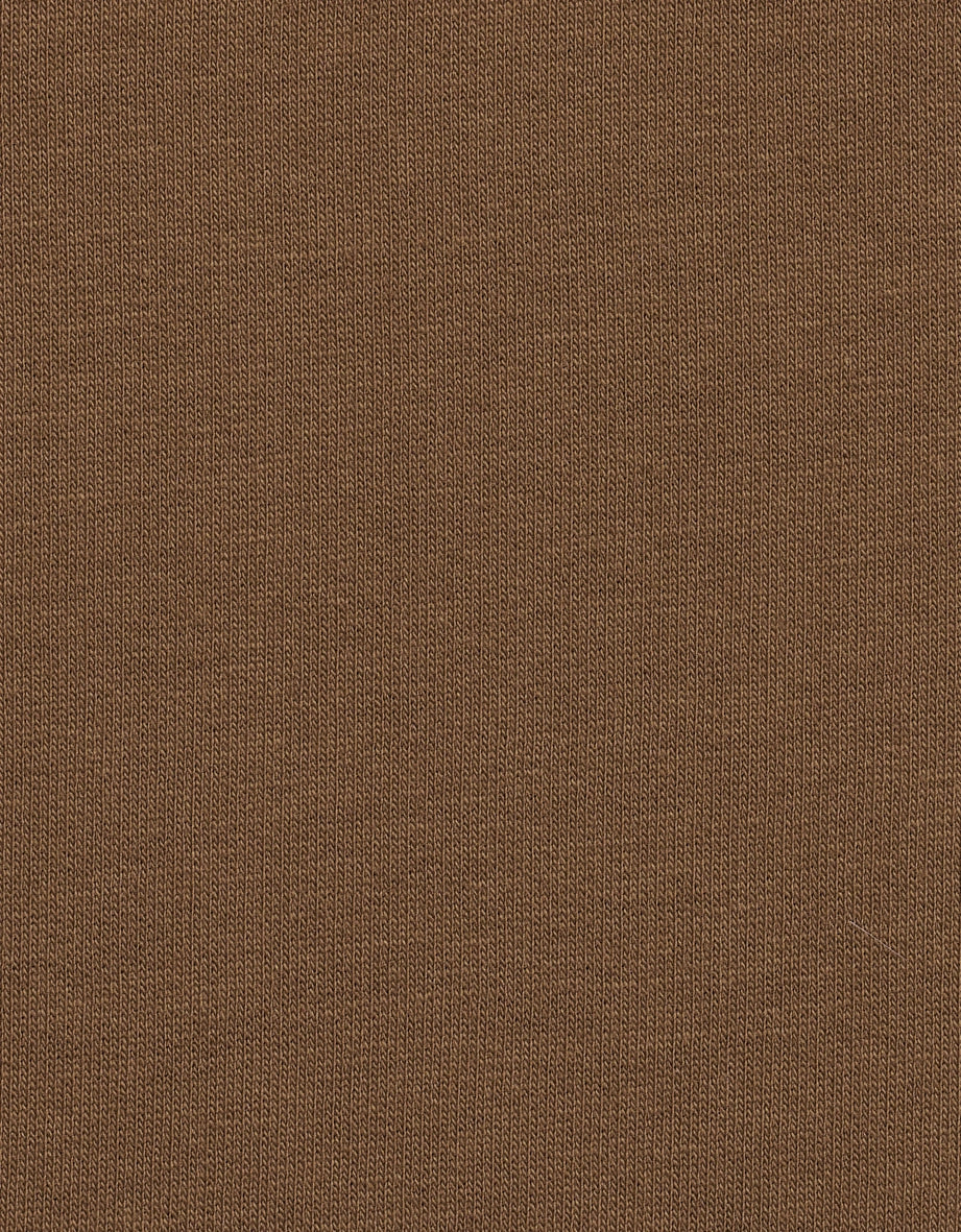 Brauner Strickstoff von bugatti, glatt und fein, ideal für elegante und zeitlose Outfits.