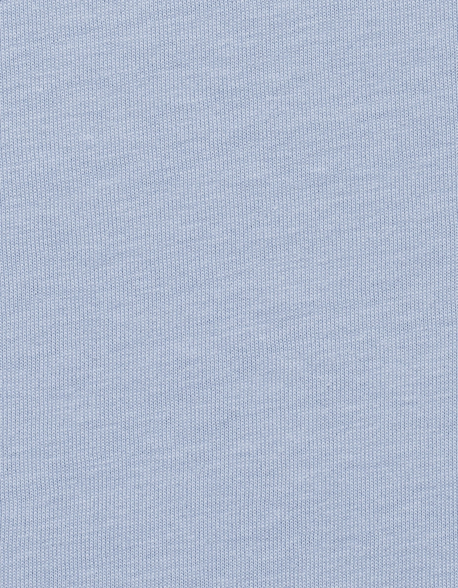 Strickstoff in hellblau, detailreich und texturiert. Ideal für bugatti-Kleidung.