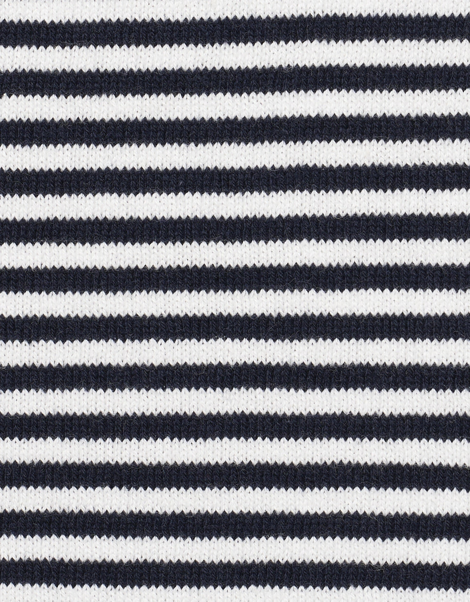 Schwarz-weiß gestreiftes Muster, ideal für bugatti Pullover oder Shirt, detailreich und stilvoll.