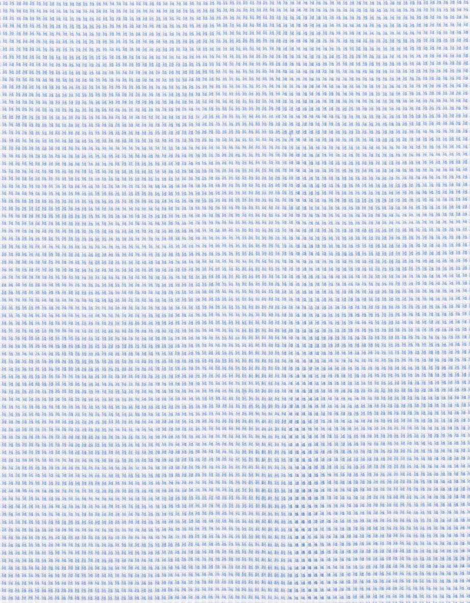 Light blue-white checkered pattern, fabric detail, stylish and timeless, bugatti quality.