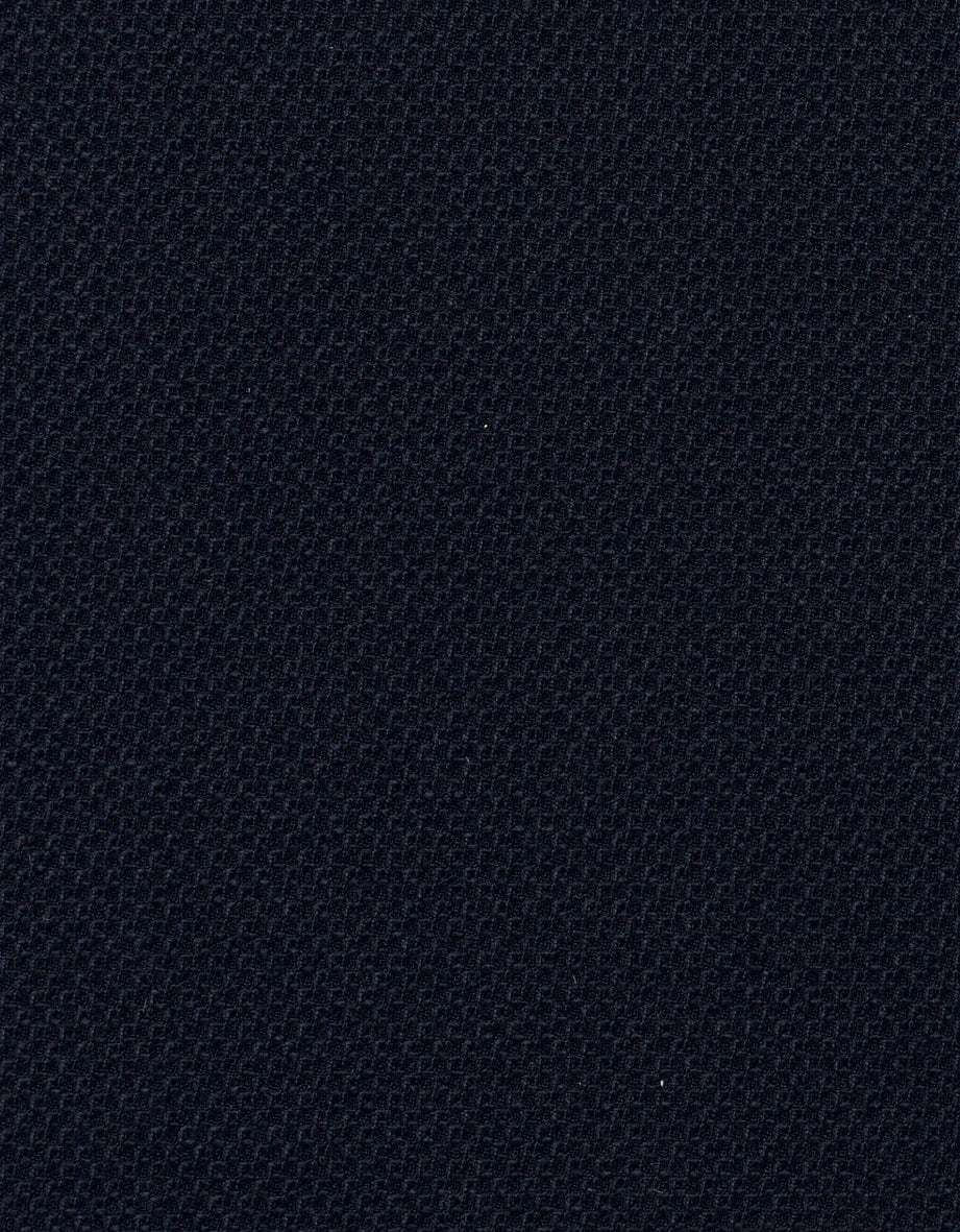 Dark blue fabric with subtle texture, ideal for timeless bugatti outfits.