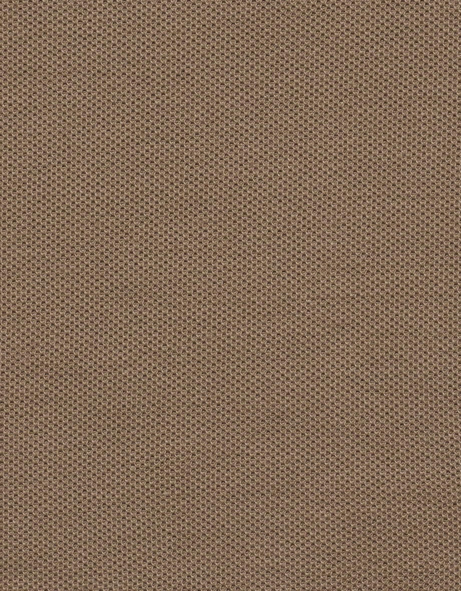 Braunes Textilmuster, Detailaufnahme.