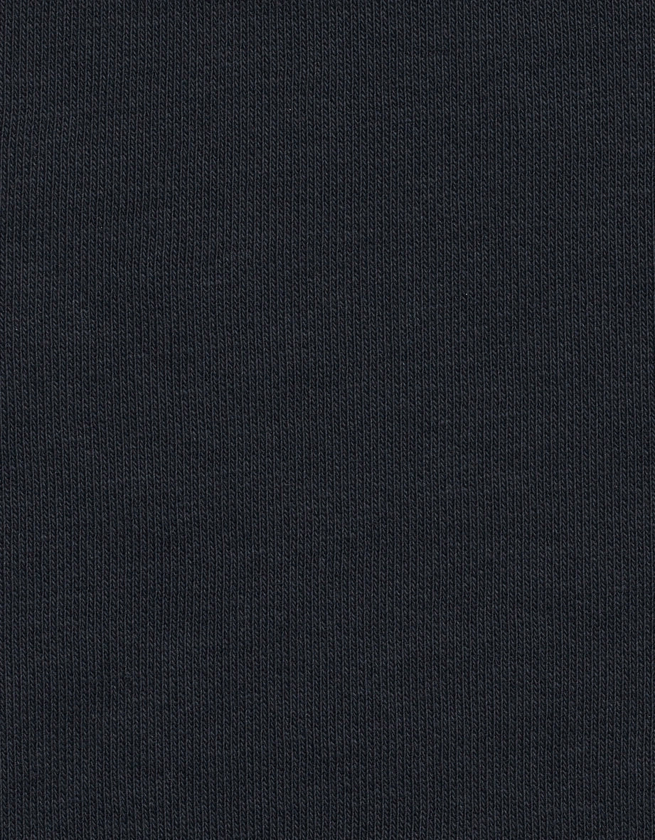Dark blue bugatti fabric with fine ribbed texture, perfect for timeless, elegant garments.
