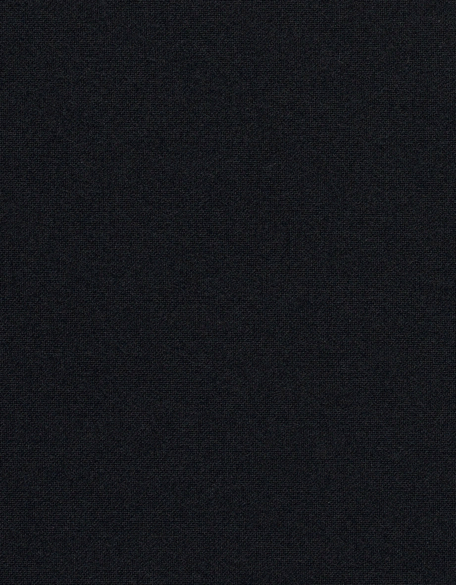 Black fabric with fine texture, ideal for bugatti outfits of elegance and style.
