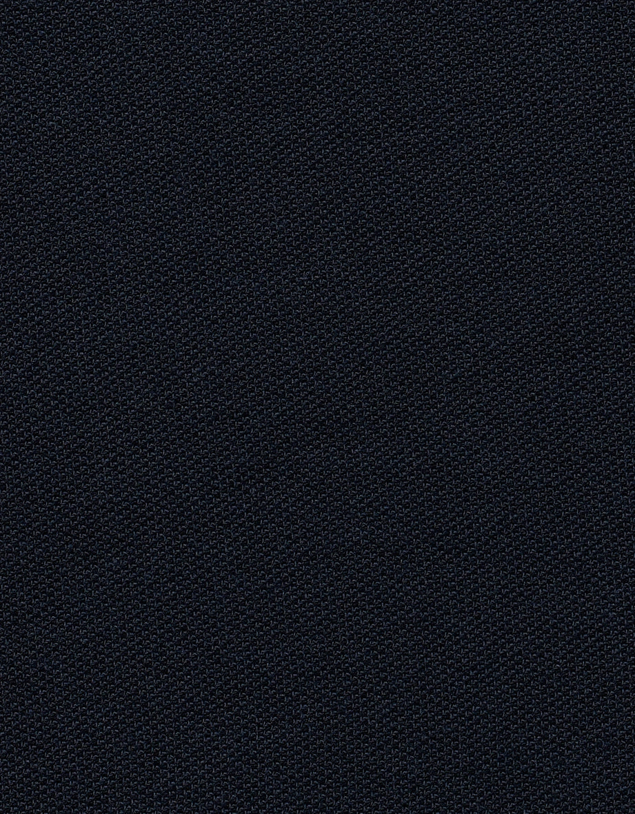 Dunkelblauer Stoff mit feiner Struktur, ideal für elegante bugatti Outfits.