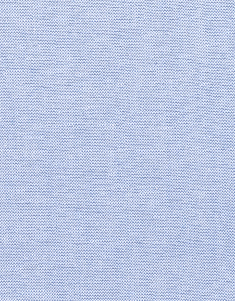 Hellblauer Stoff mit feinem, dezentem Punktmuster, ideal für stilvolle bugatti Outfits.