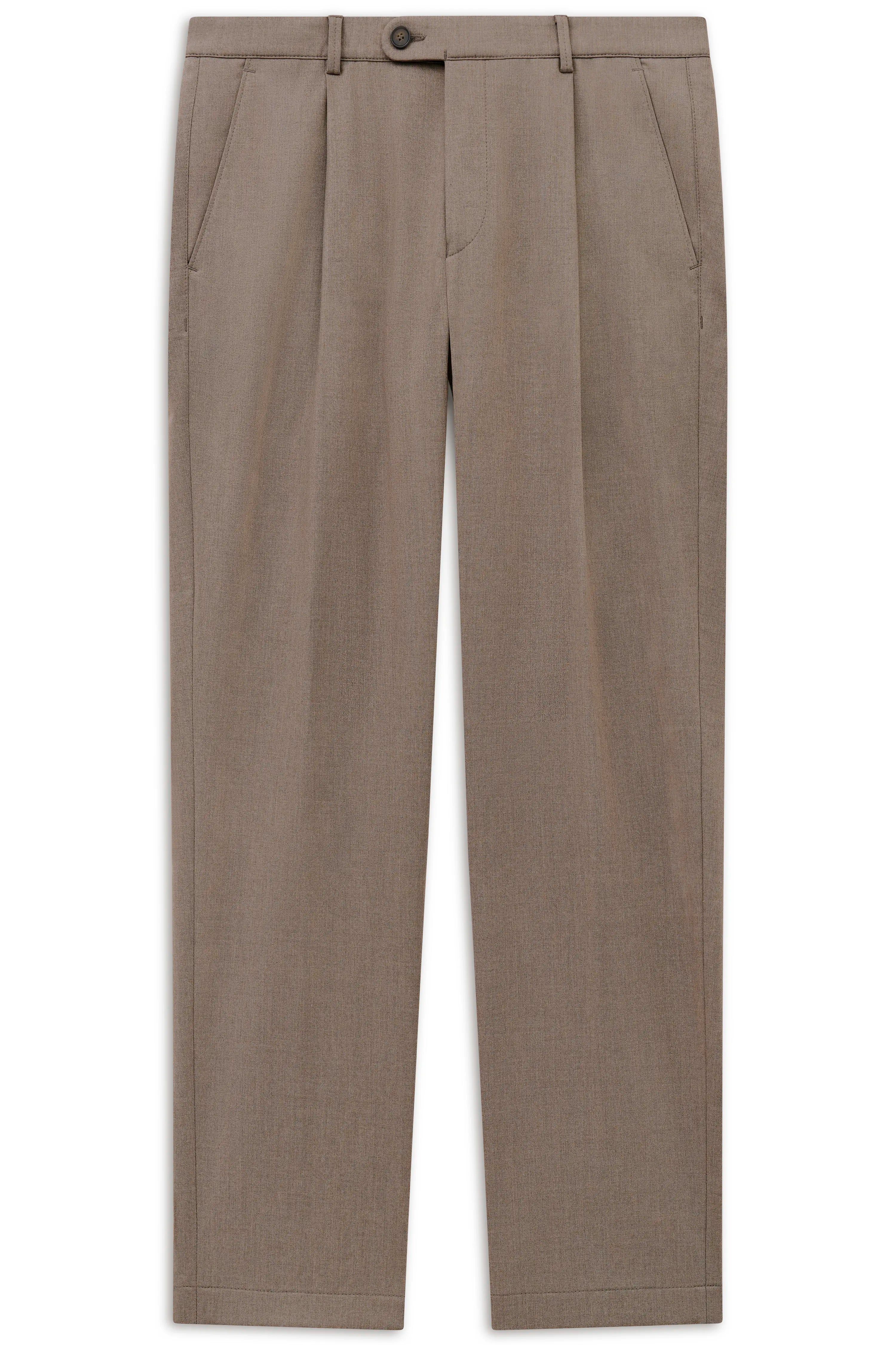 Elegante bugatti Hose, beige, Büstenbild, zeitlose Schönheit und Raffinesse.