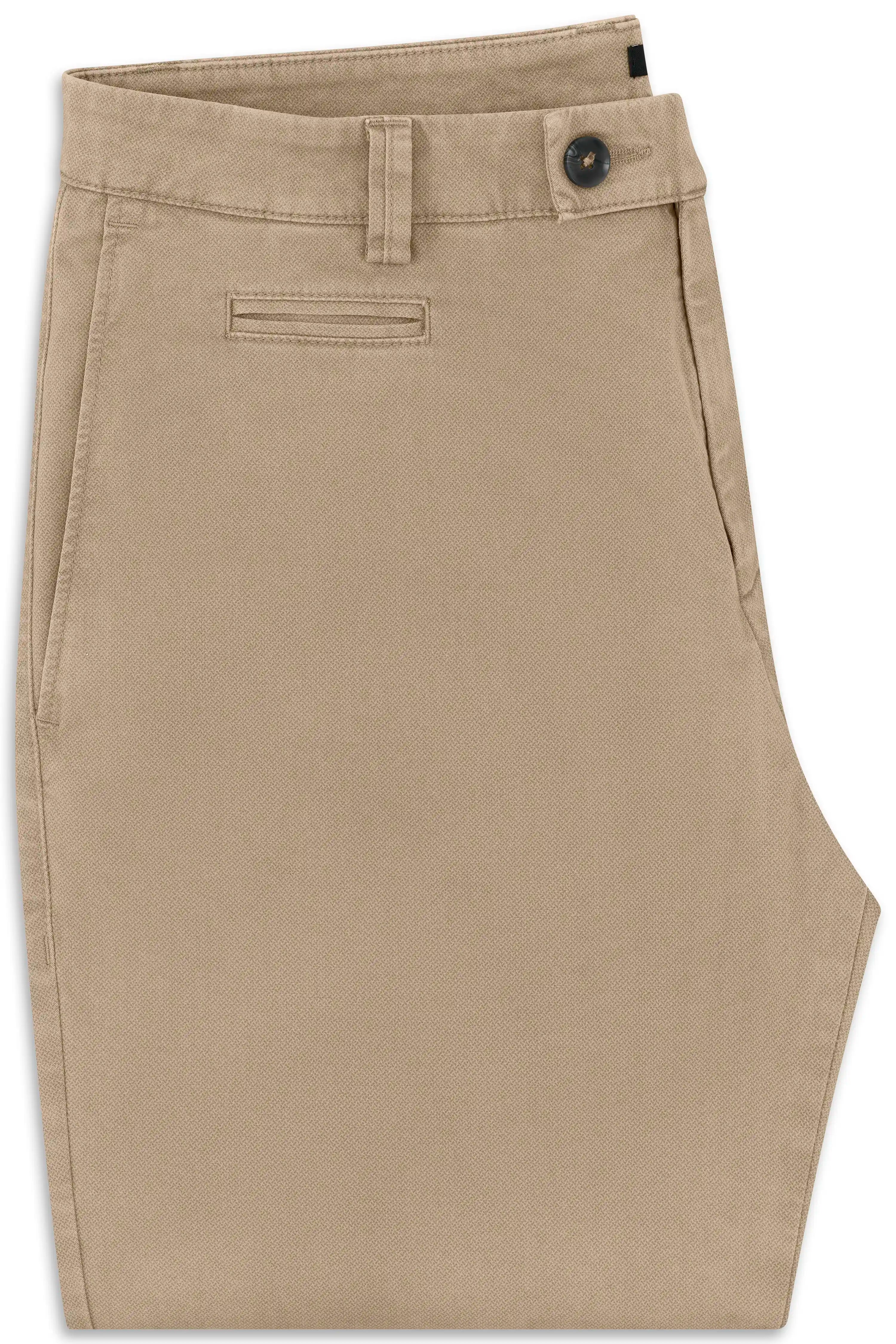 Beige Chino-Hose von bugatti, Büstenbild, elegantes Design, ideal für zeitlosen Stil und Komfort.