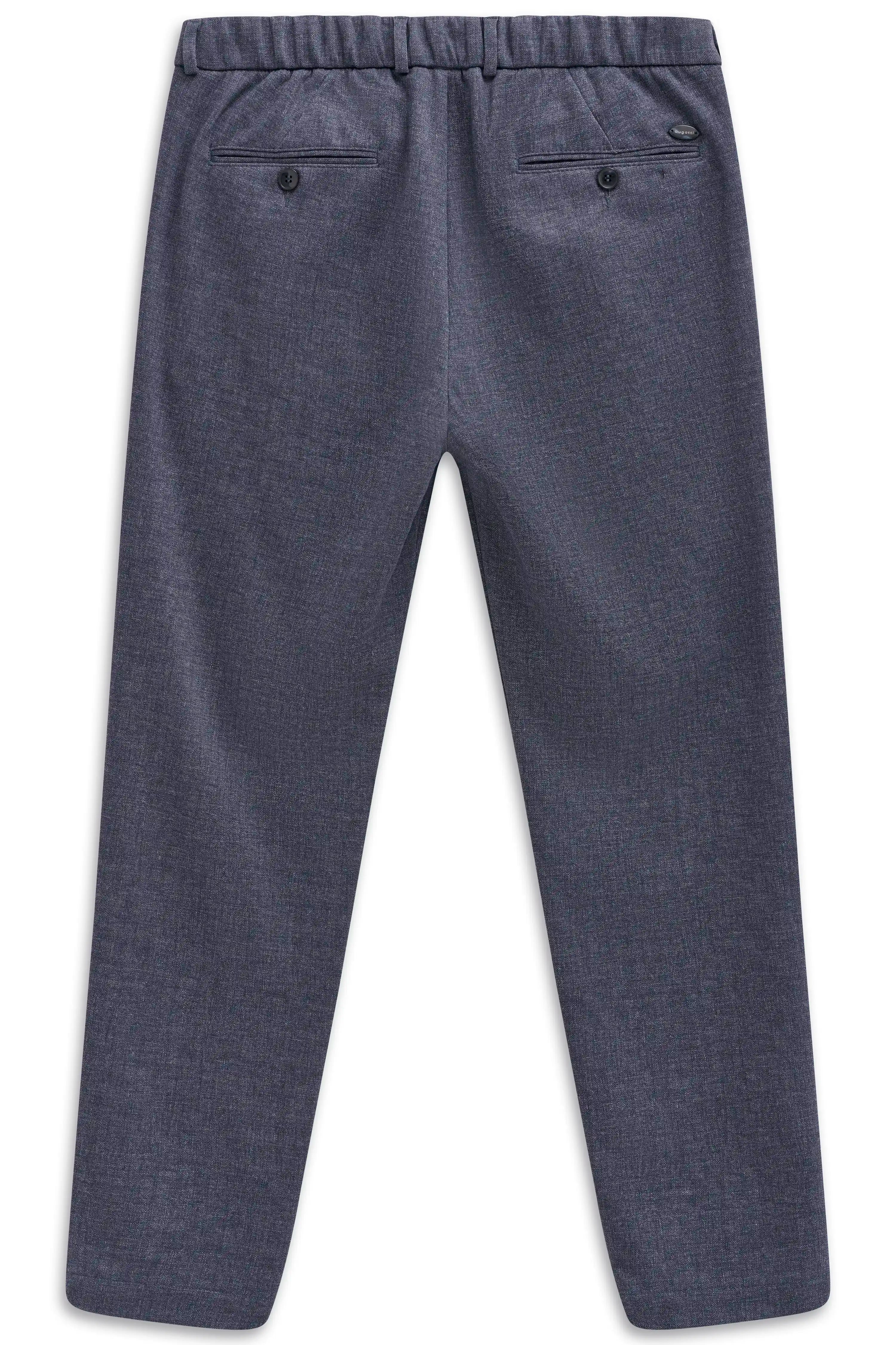 Graue bugatti Hose, elegante Büstenaufnahme, stilvoll und zeitlos.