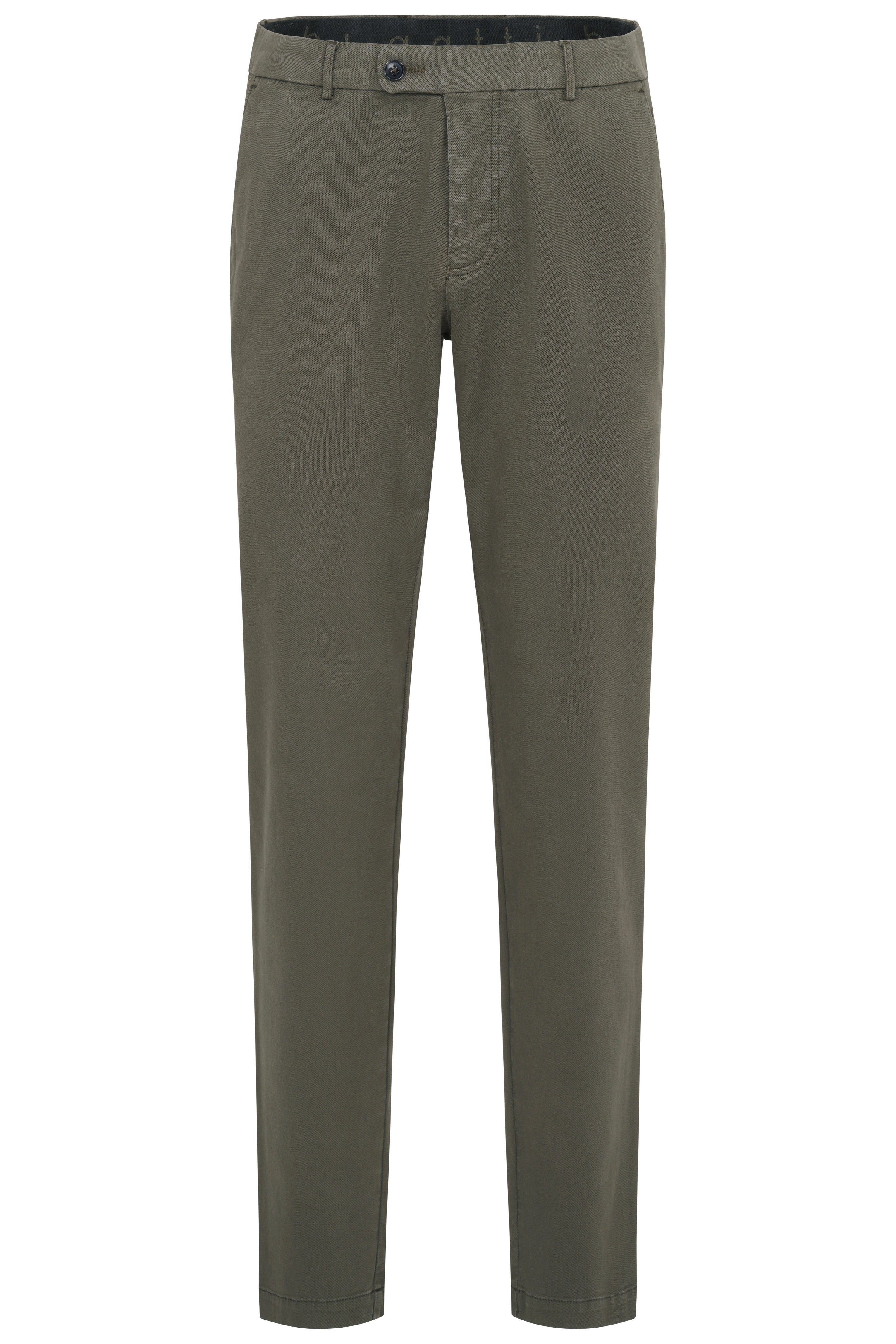 Green chino pants by bugatti, casual image, classic design, high-quality craftsmanship.