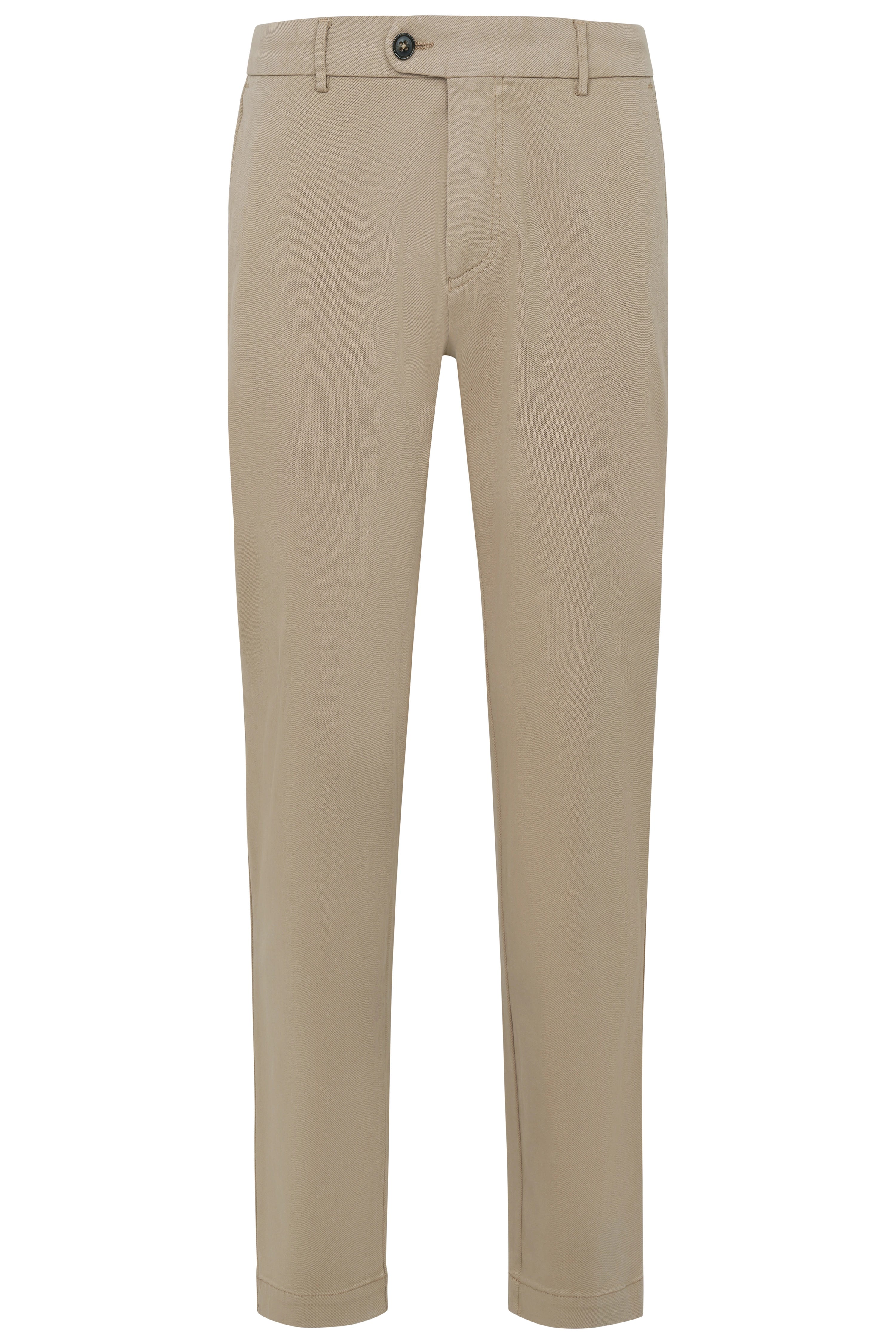 Beige Chinohose von bugatti, legeres Büstenbild, ideal für stilvolle Freizeitlooks.
