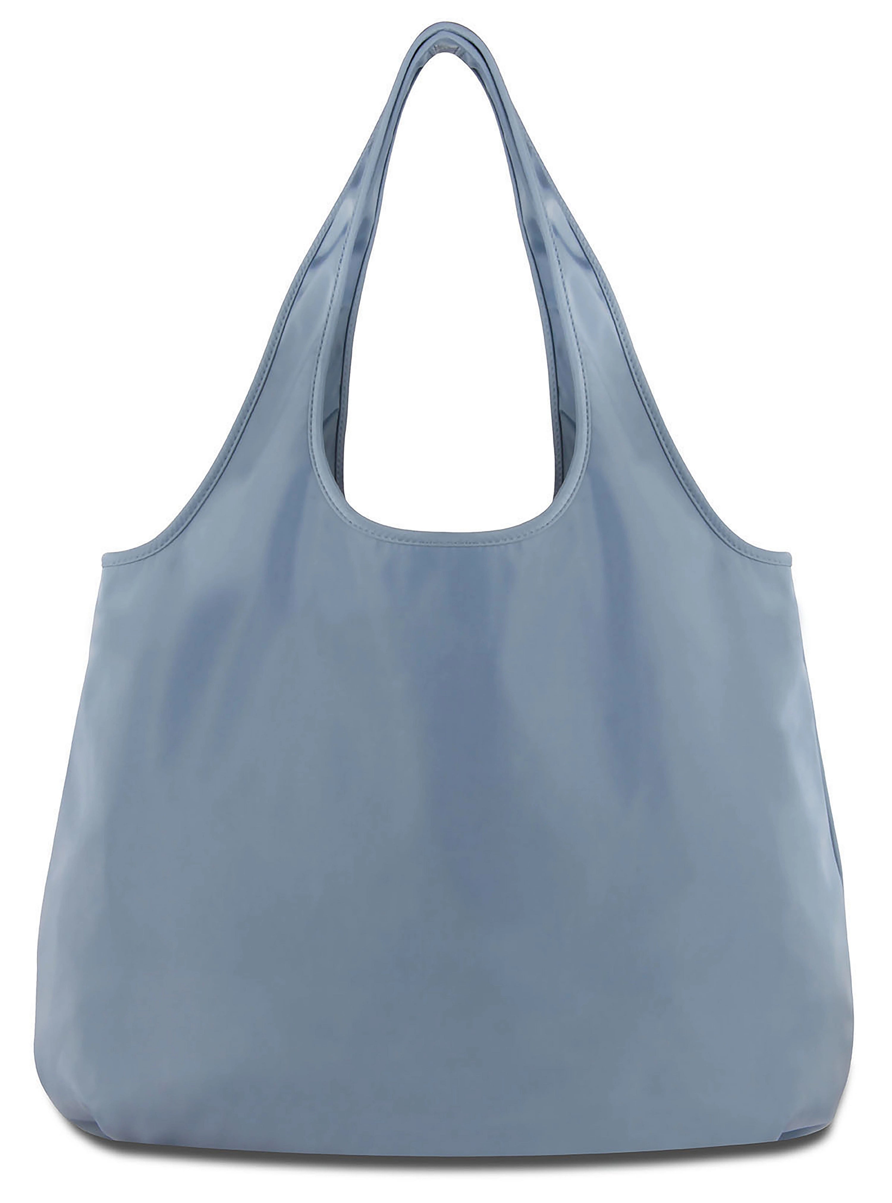 Hellblaue bugatti Tasche, legeres Design, zeitlose Eleganz.