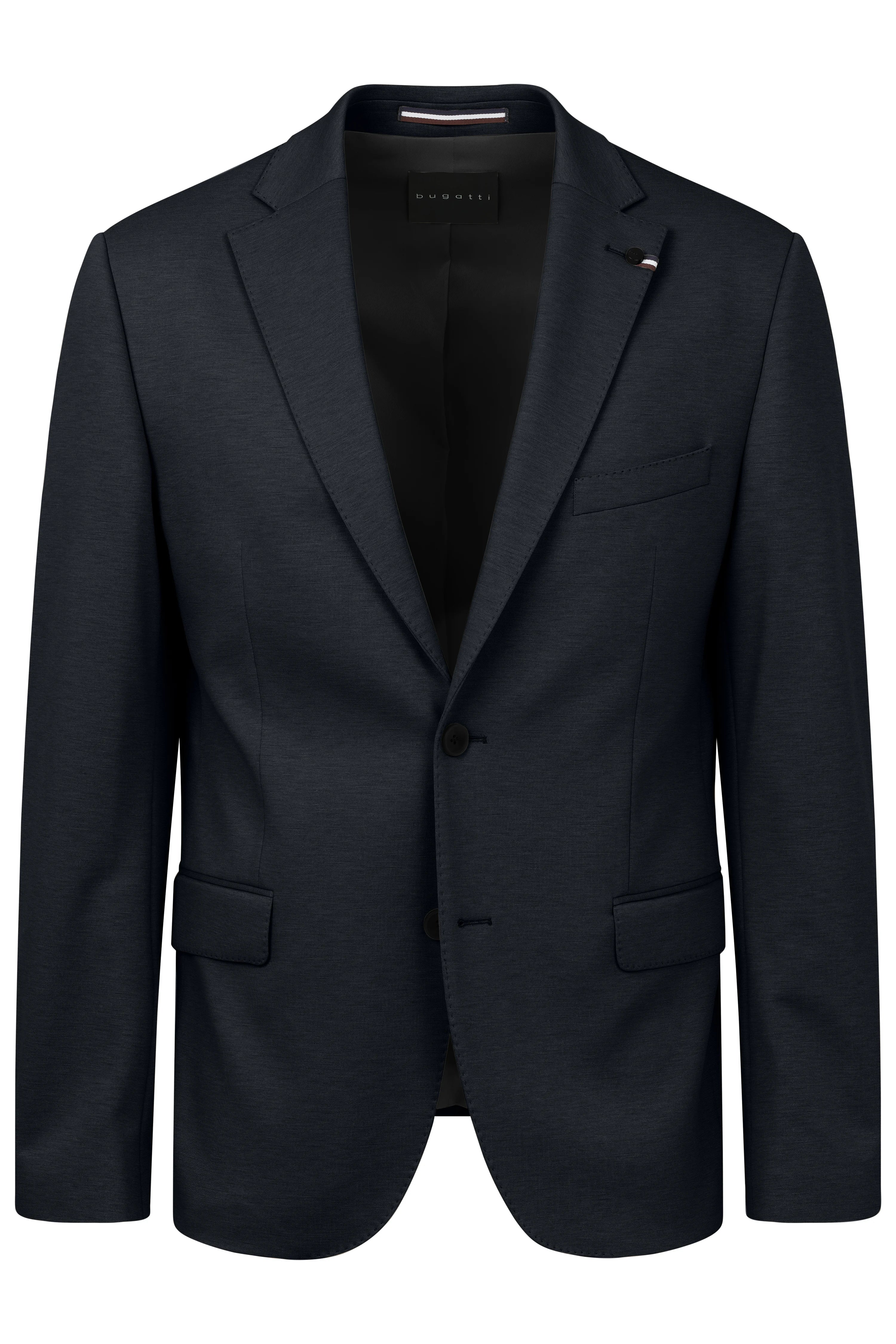bugatti Sakko in Dunkelblau, elegantes Design, Büstenbild, ideal für stilvolle Anlässe.