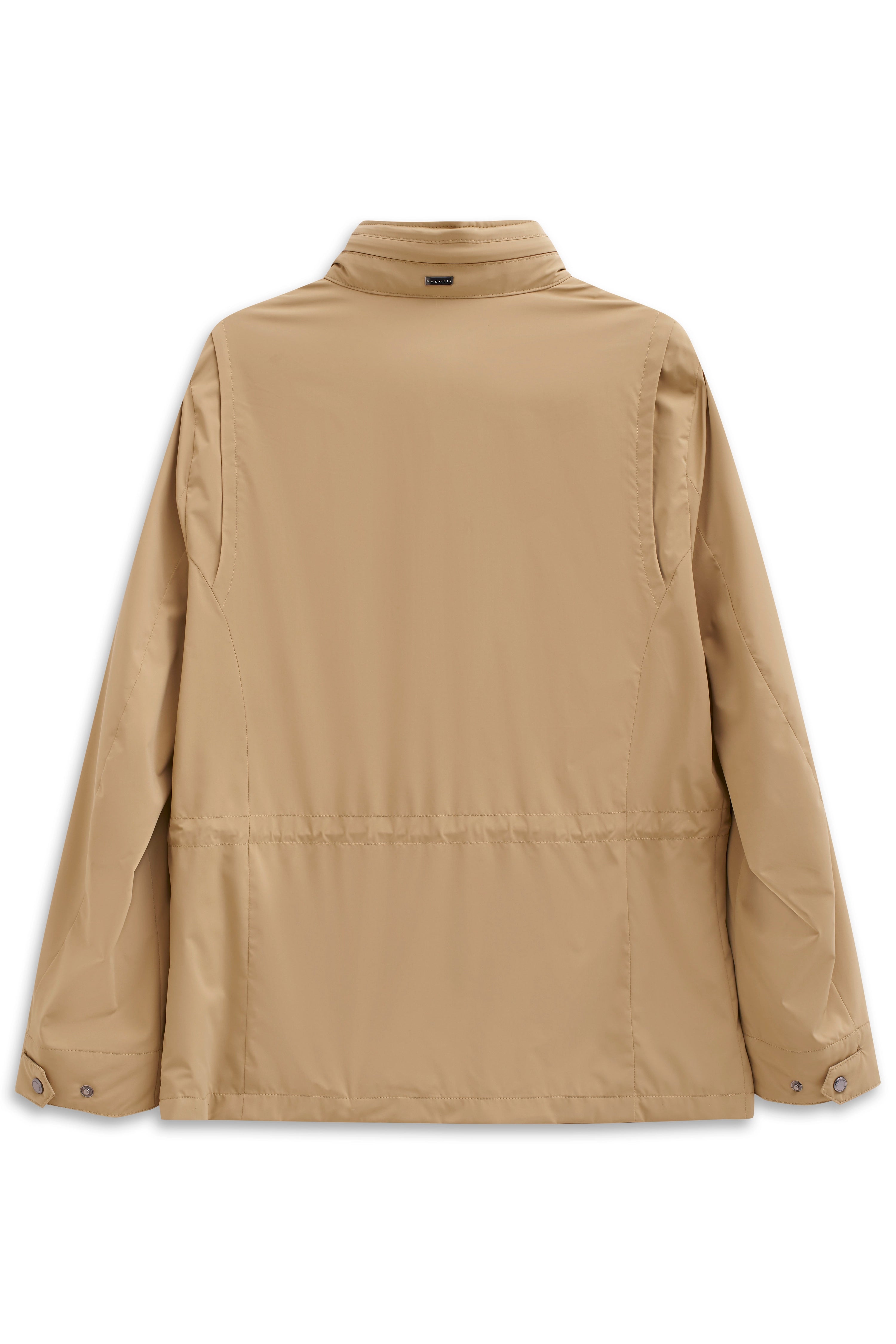 Beige bugatti jacket, casual back view, elegant design for chic outfits.