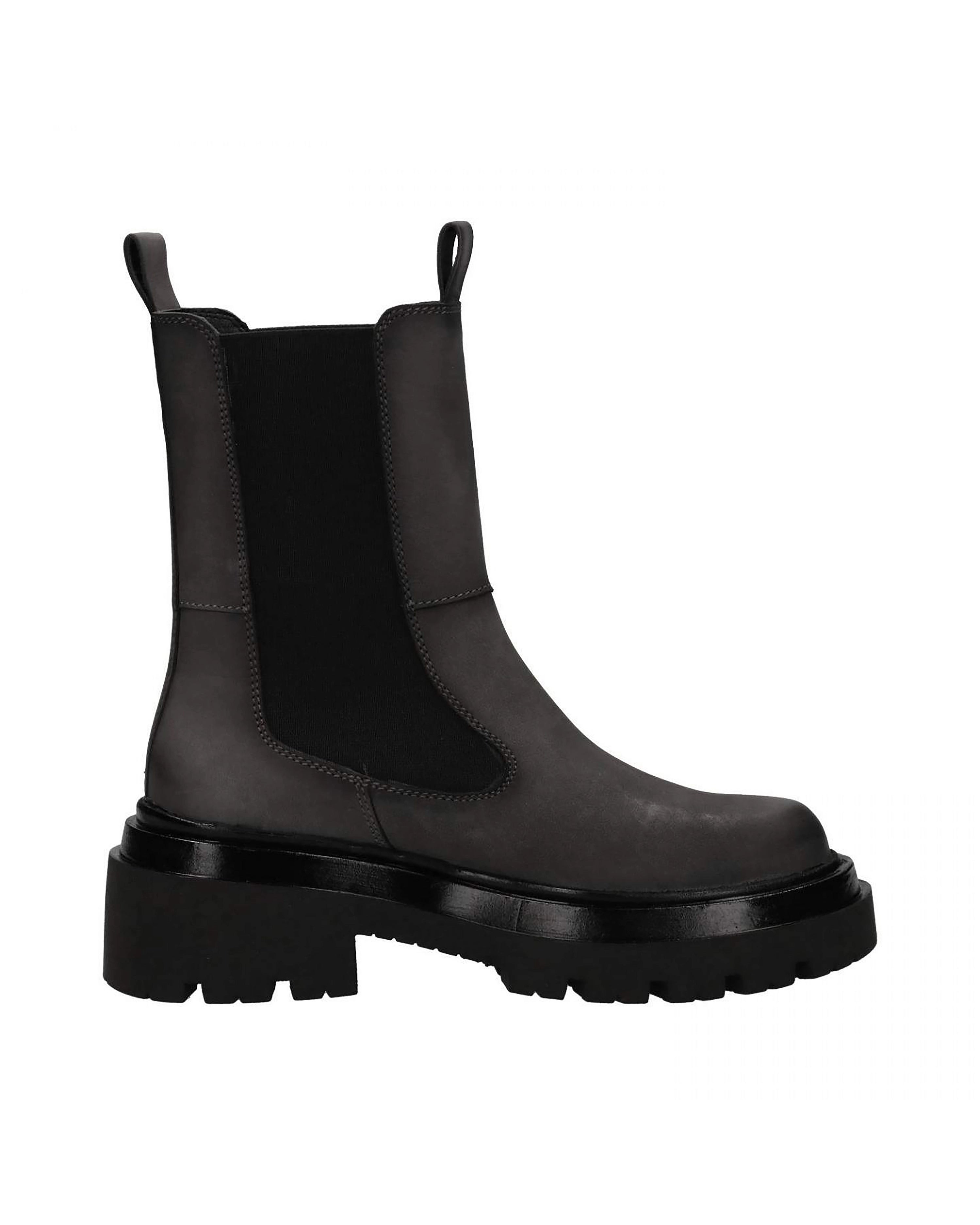 bugatti Chelsea-Boot in Dunkelgrau mit Gummisohle, Legerbild.