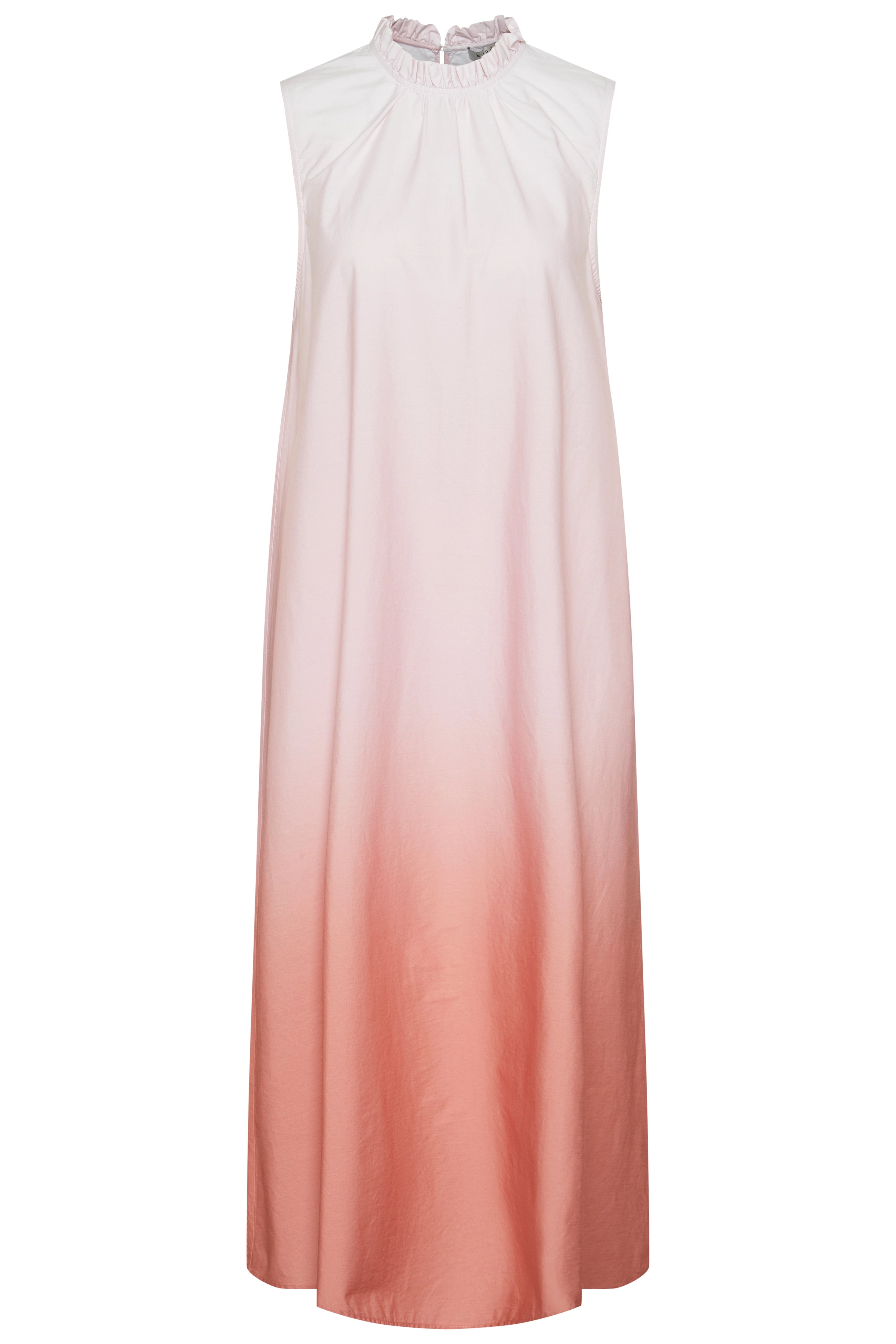 Ärmelloses Midikleid in Rosa-Ombré von bugatti, Büstenbild.