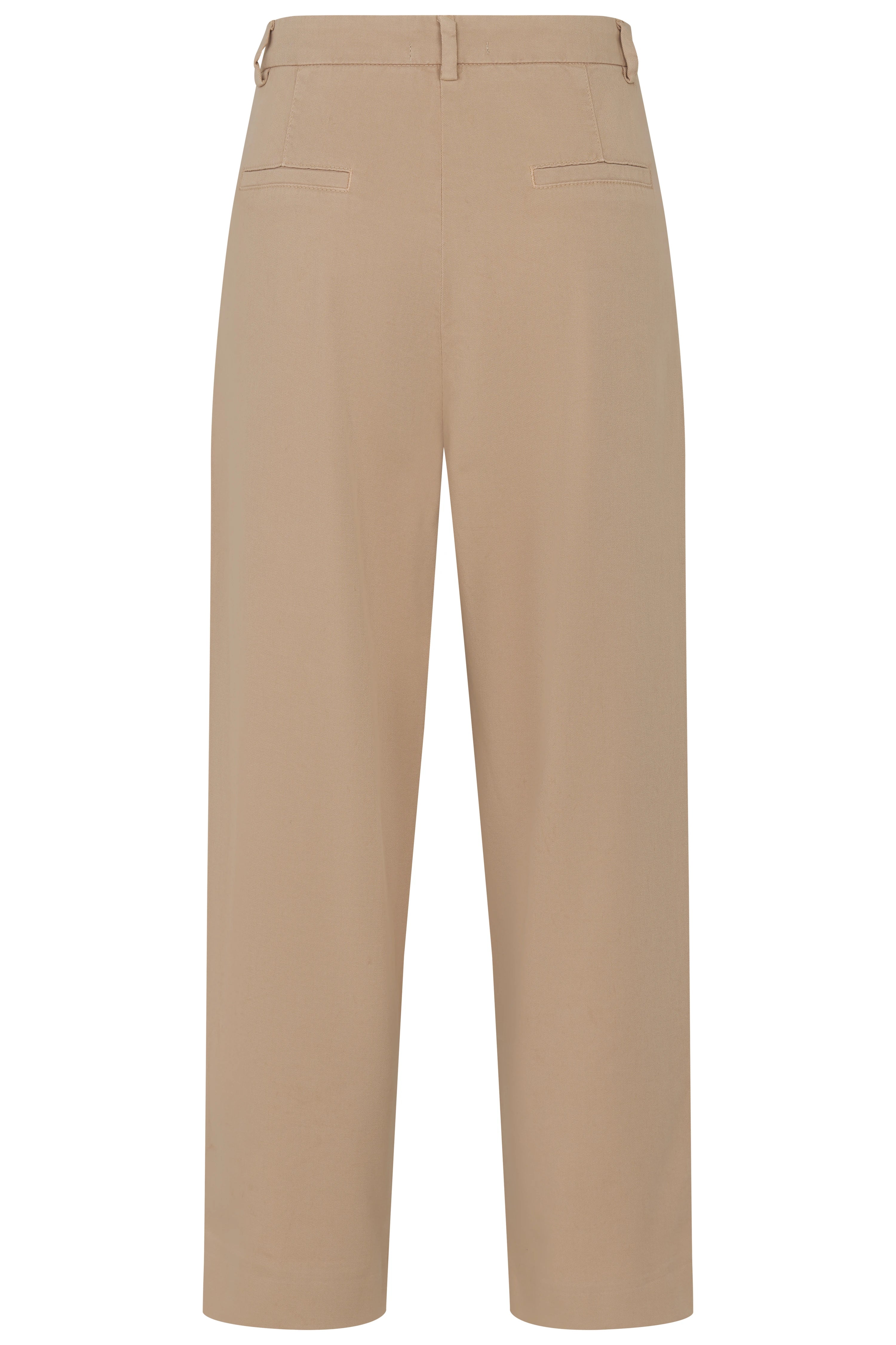 Beige bugatti broek, casual busteafbeelding, hoogwaardige materialen, tijdloze stijl.