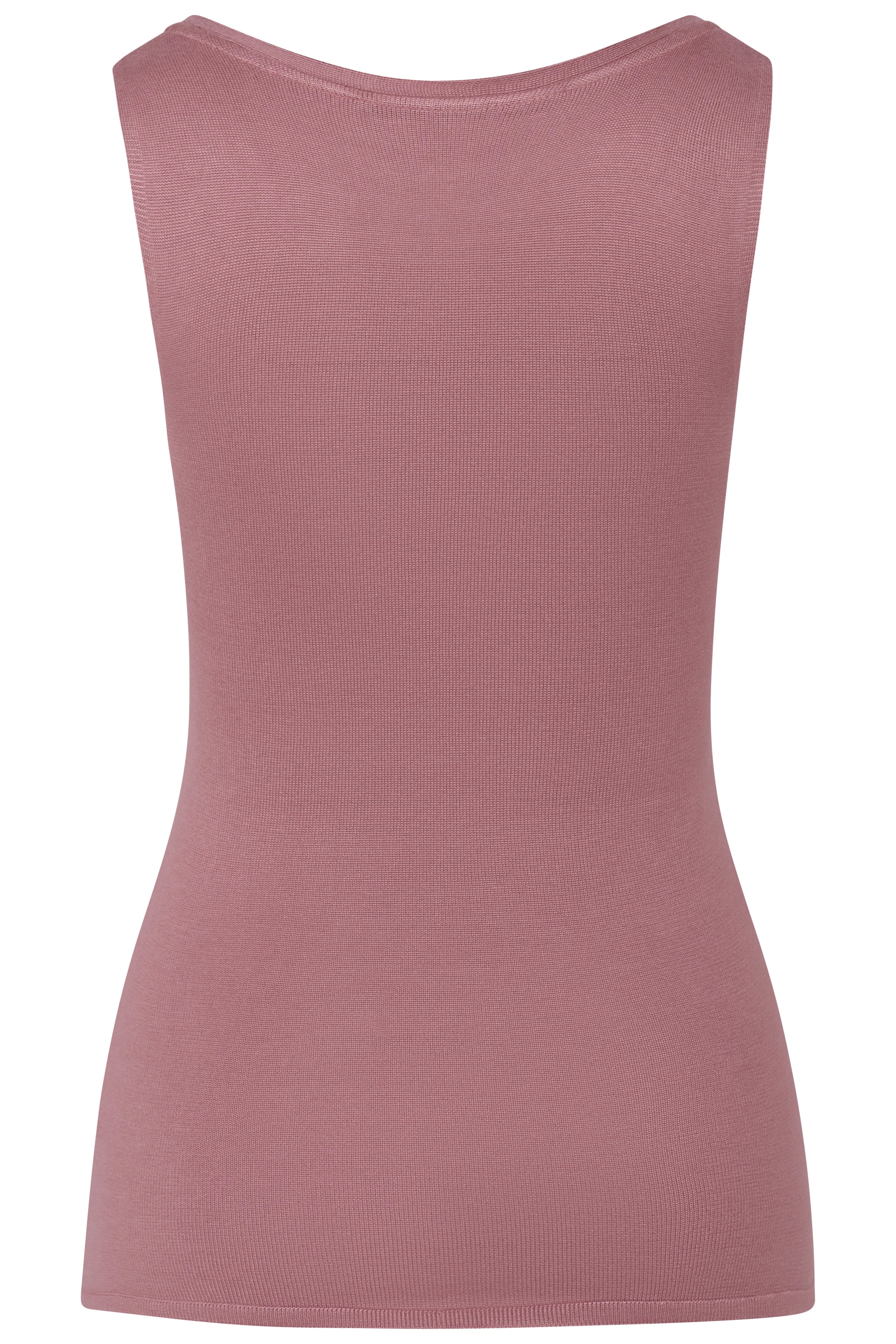 Mouwloos top in oudroze, bustezicht, eenvoudig ontwerp, ideaal voor zomerse outfits van bugatti.
