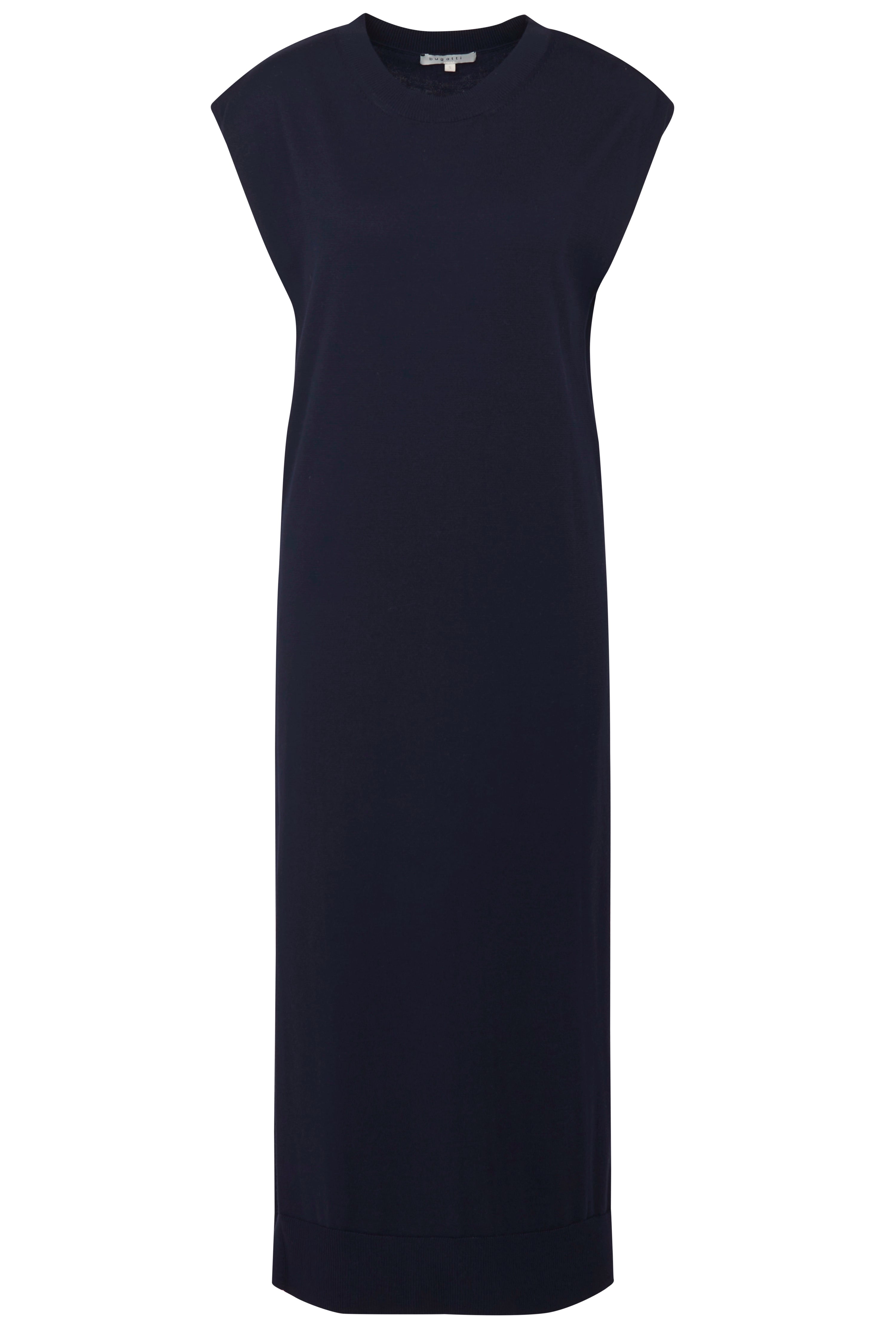 Schwarzes ärmelloses bugatti Kleid, legeres Büstenbild.