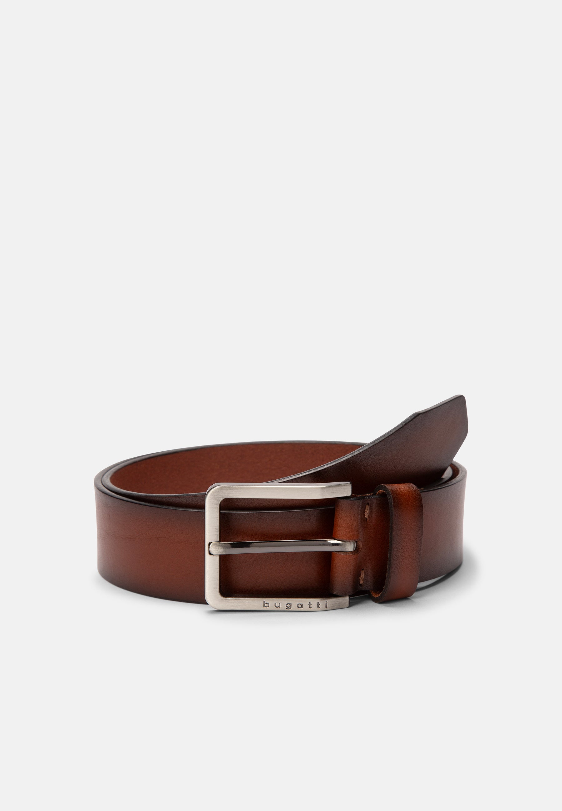Gürtel aus Leder in cognac