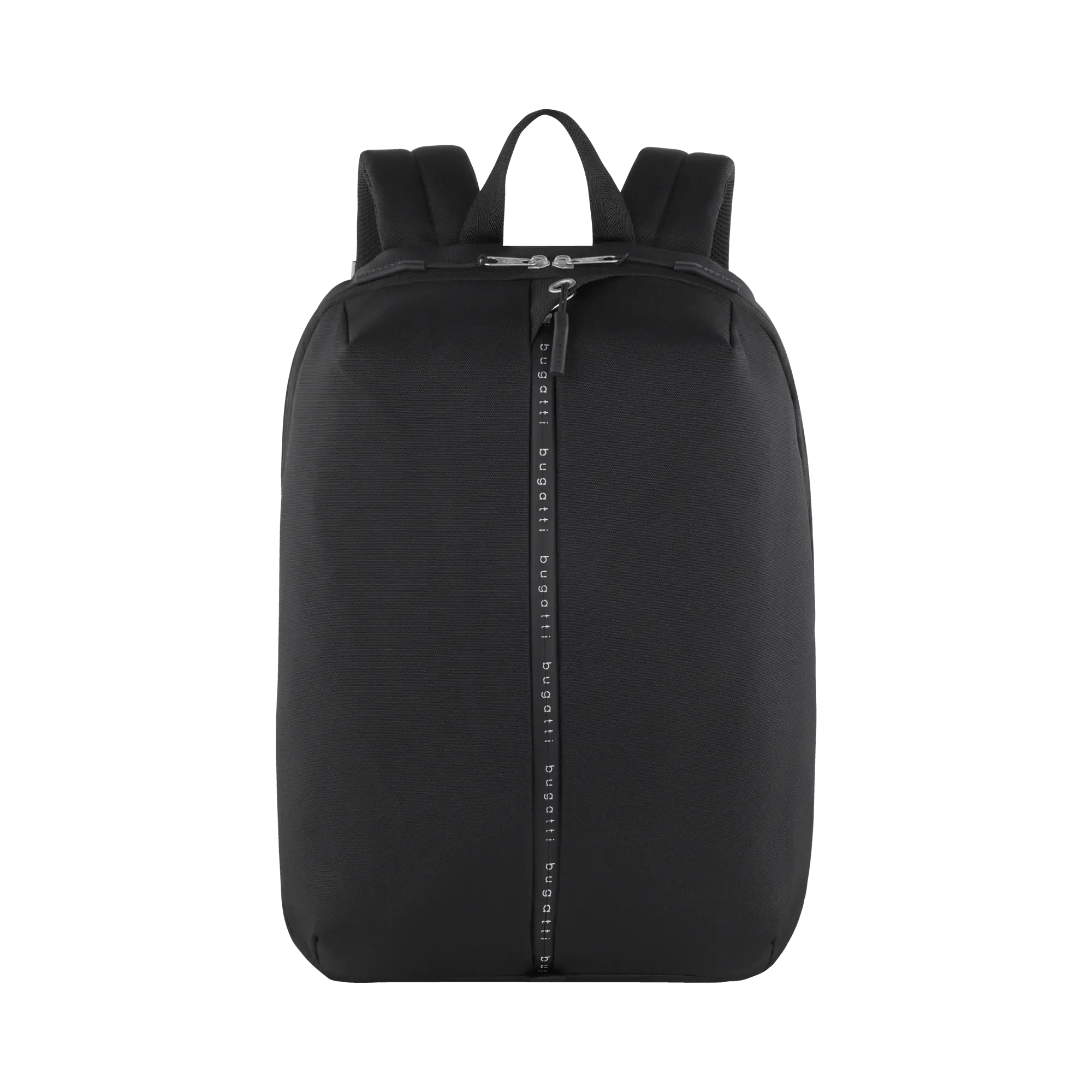 Schultertasche mit verstellbaren und abnehmbaren Schulterriemen in schwarz - Ansicht: Büste Front