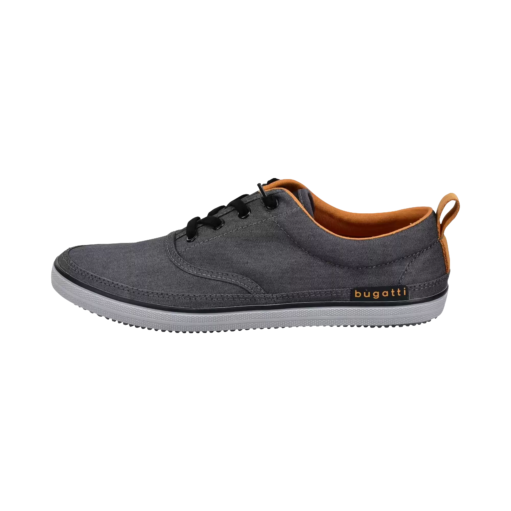 Trainers With pull loop in grey - View: Bust front