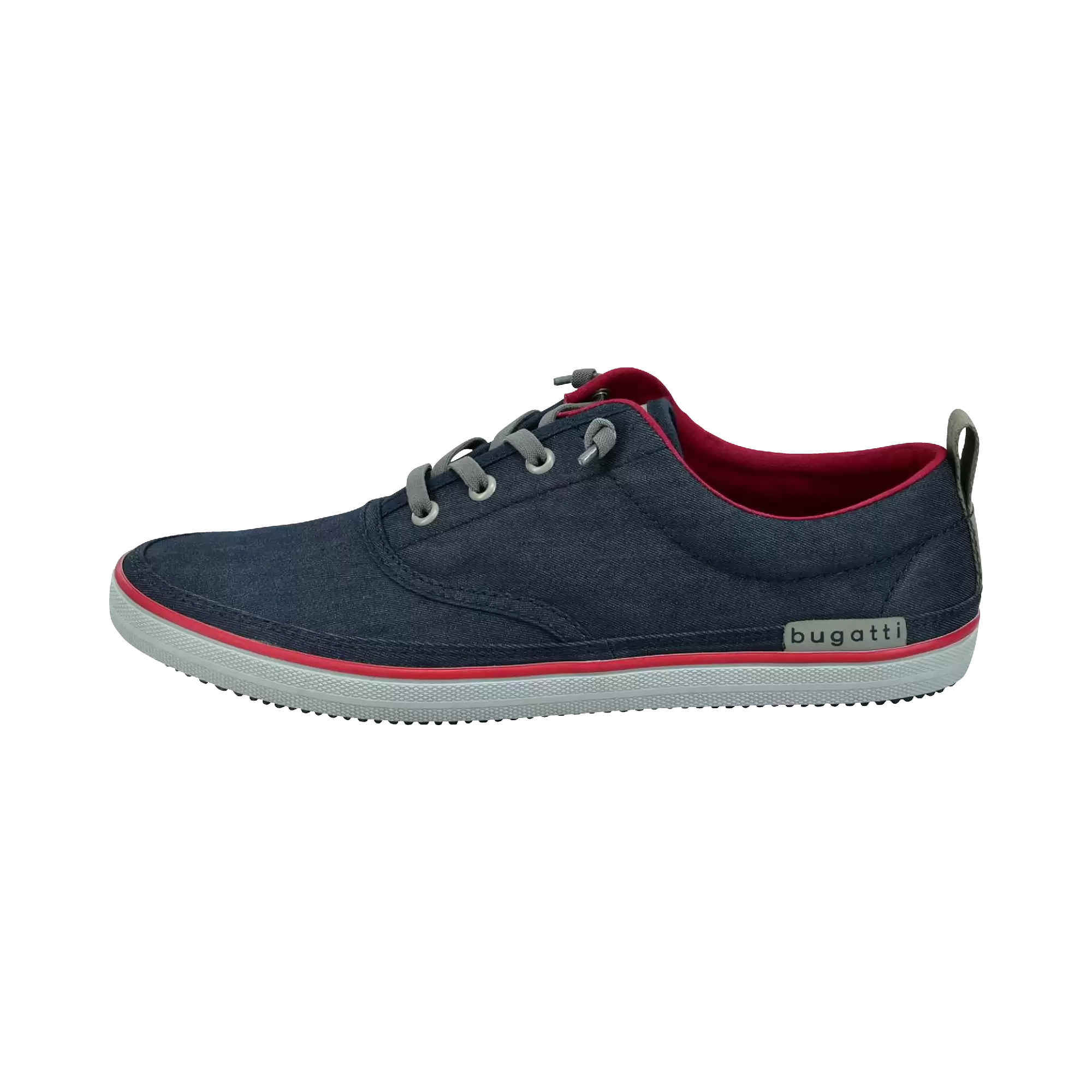 Trainers With pull loop in navy - View: Bust front
