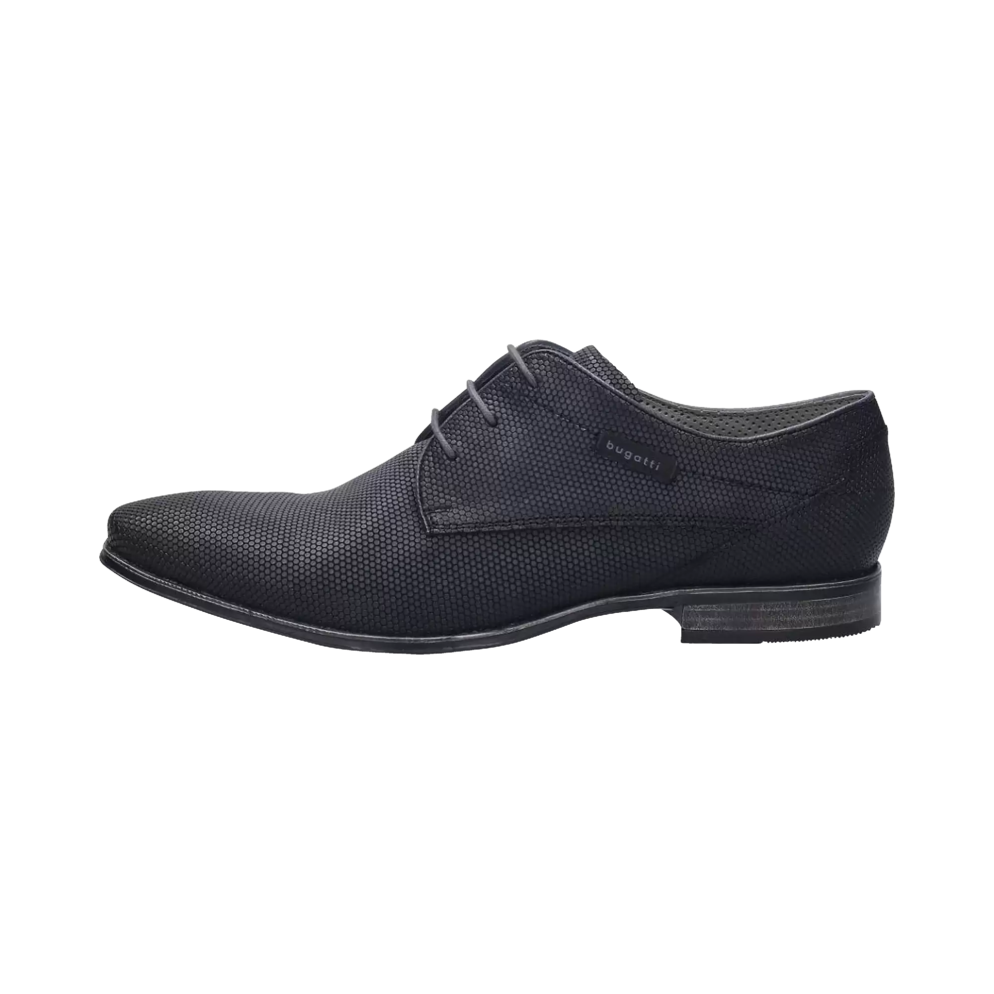 Lace-ups in a timeless design in black - View: Bust front