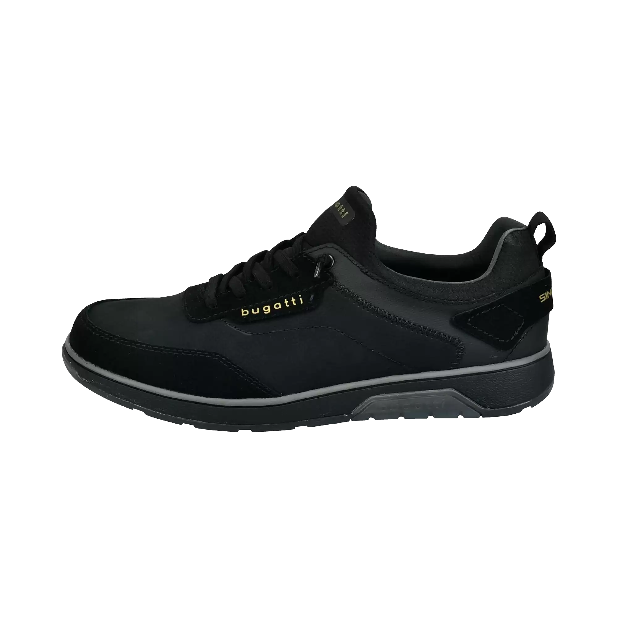 Trainers sporty chic in black - View: Bust front