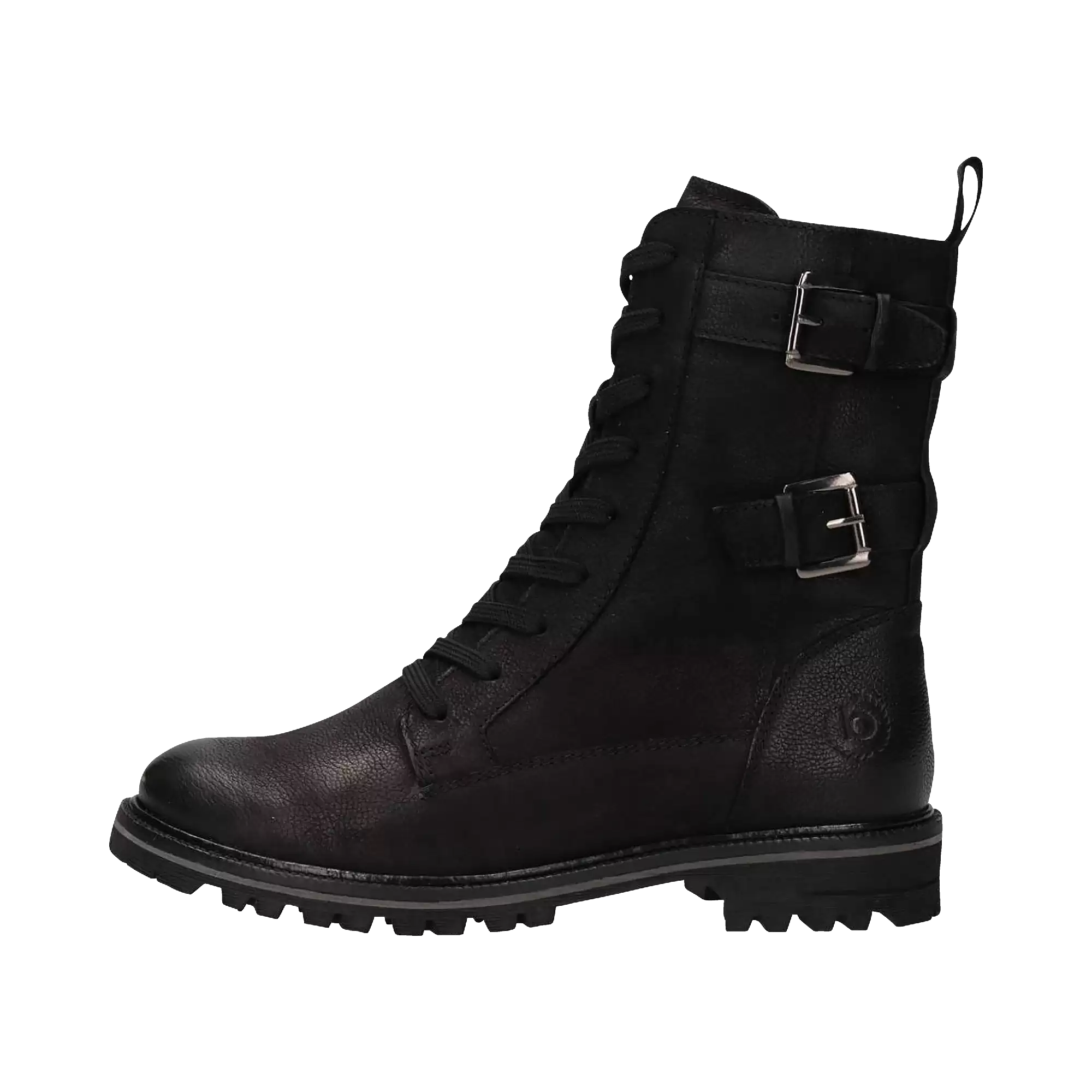 Boots In leather in black - View: Bust front