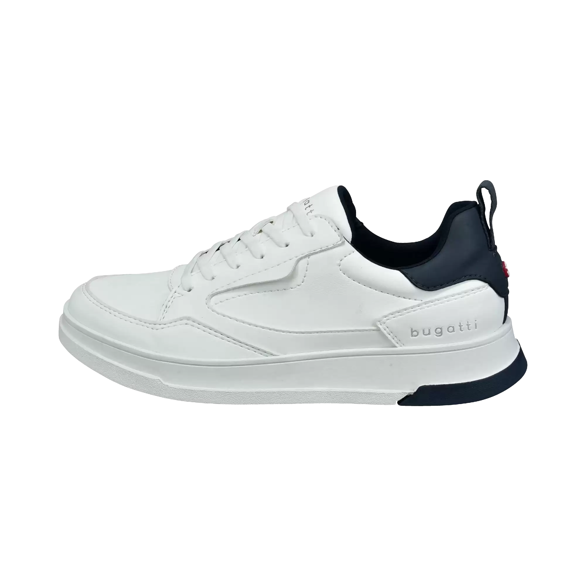 Sneaker mit dicker Sohle in weiß - Ansicht: Büste Front