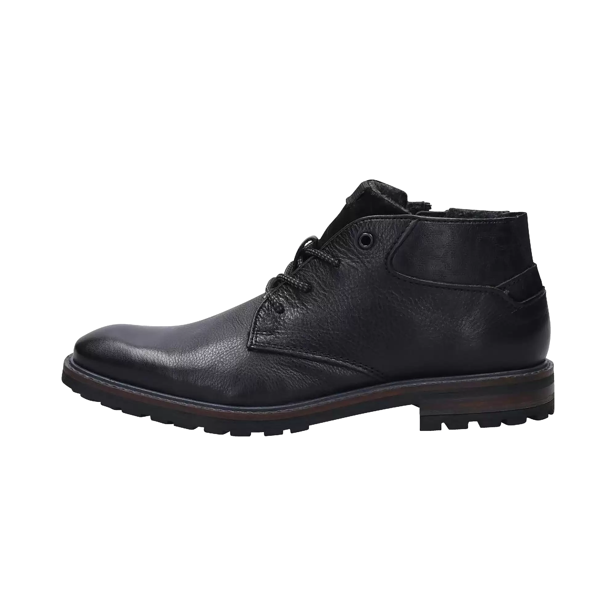 Boots In leather in black - View: Bust front