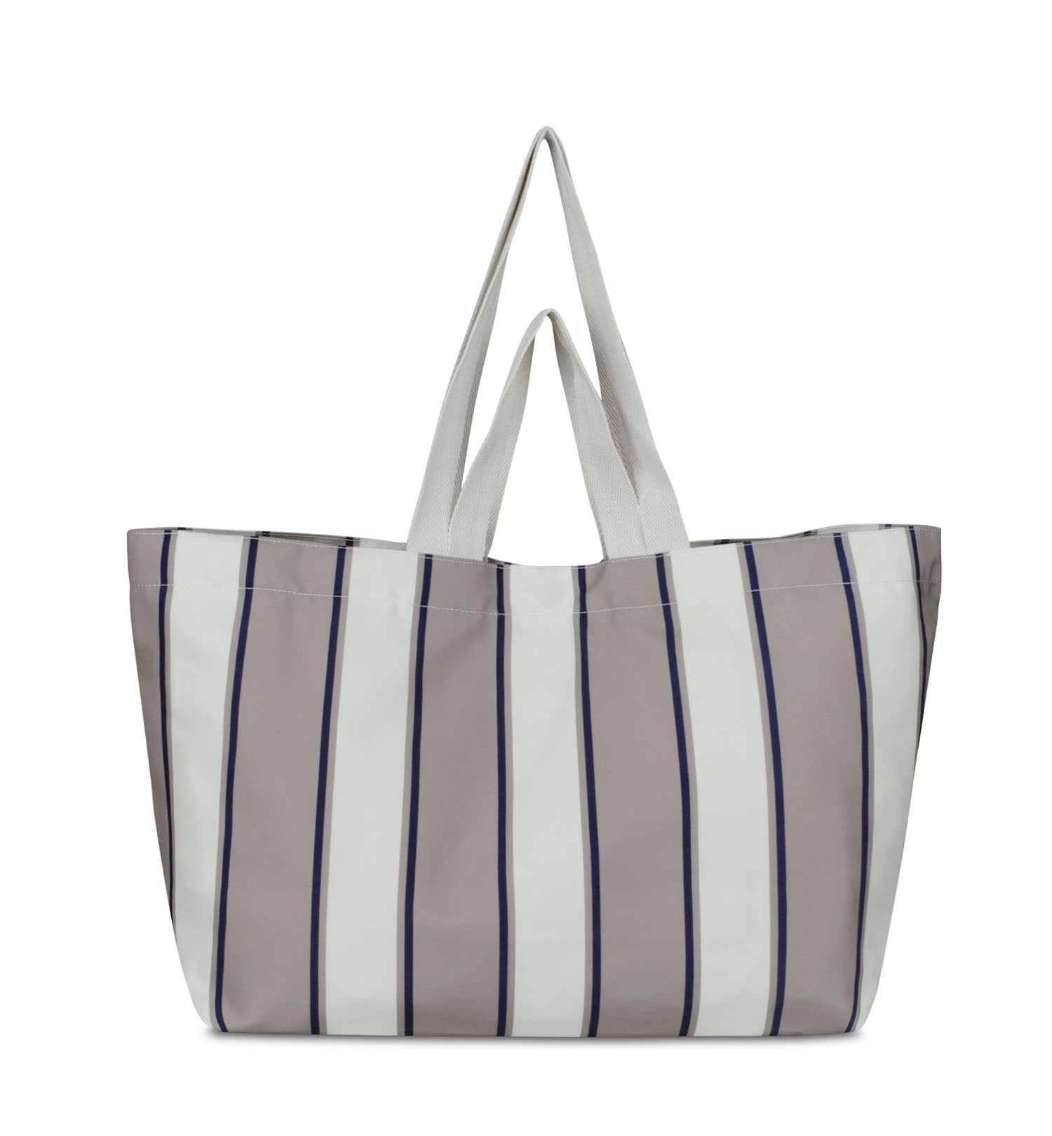 Tote Bag im maritimen Design in ecru