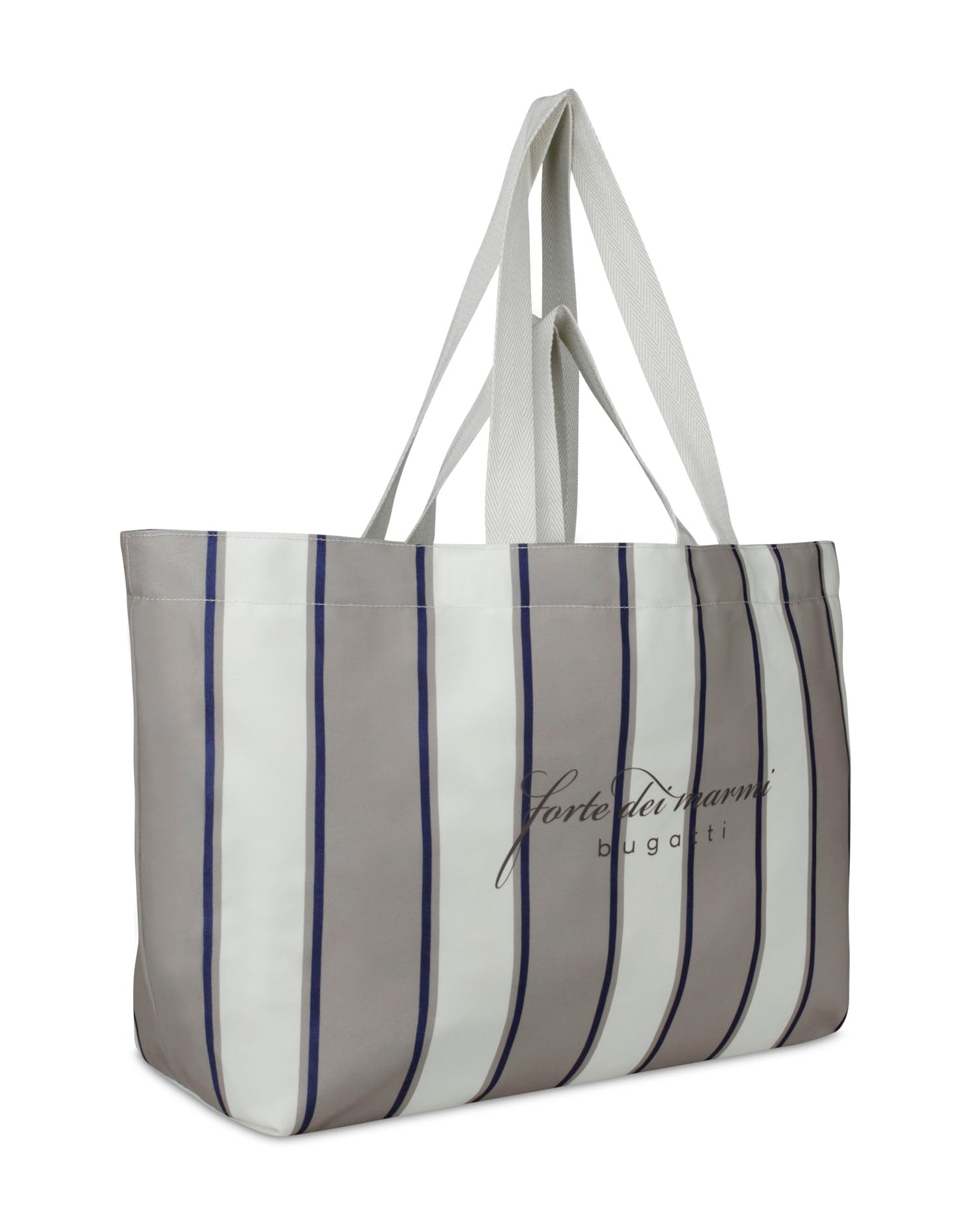 Tote Bag im maritimen Design in ecru