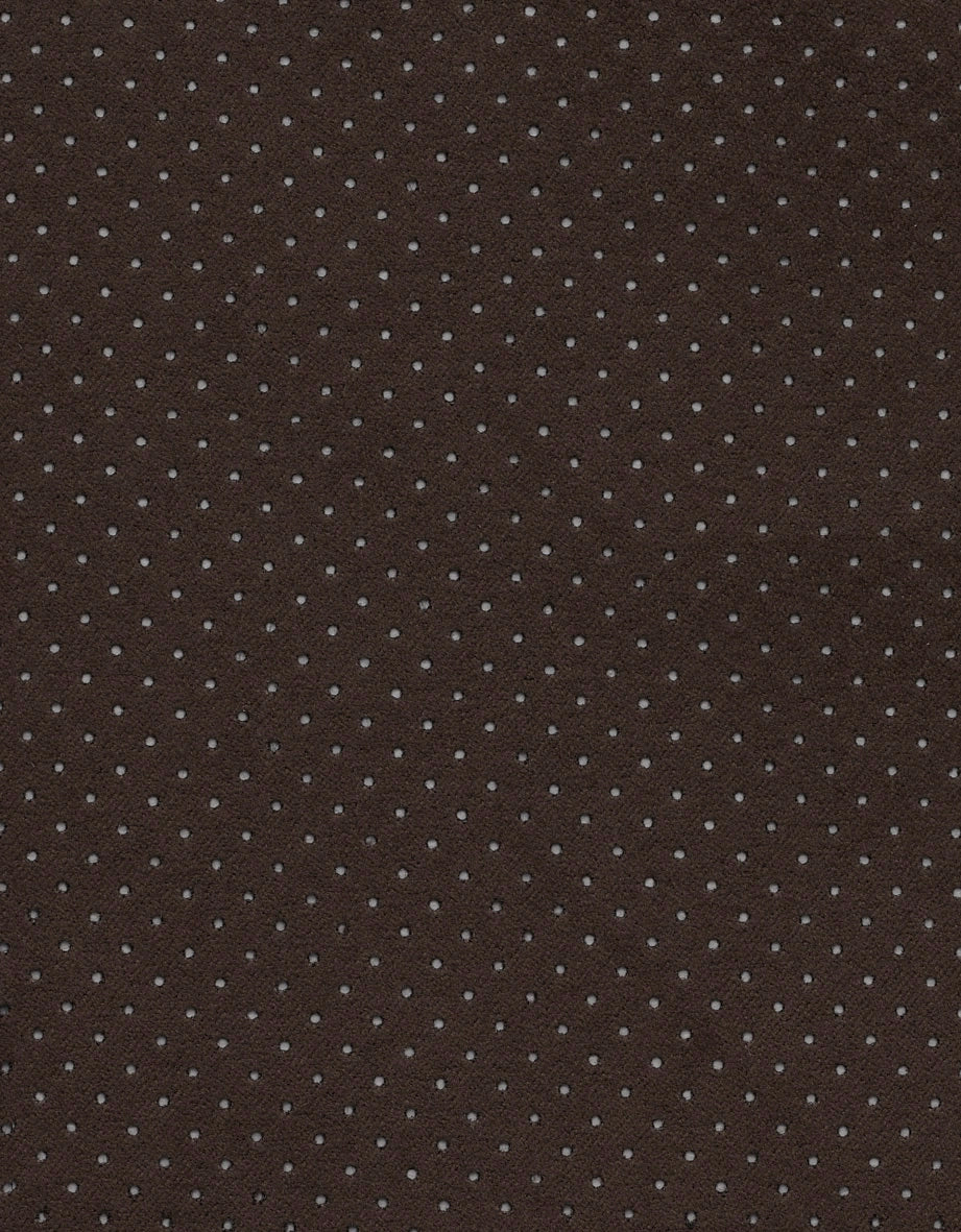 Brauner Stoff mit feinem Punktmuster, elegant und vielseitig für bugatti Kollektionen.