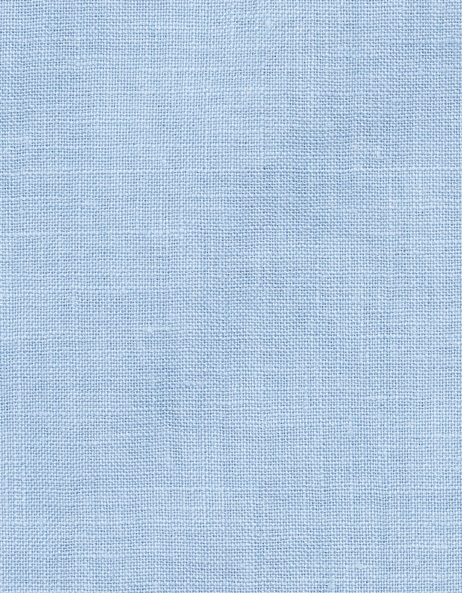 Leichtes, hellblaues Leinengewebe von bugatti für sommerliche Eleganz.