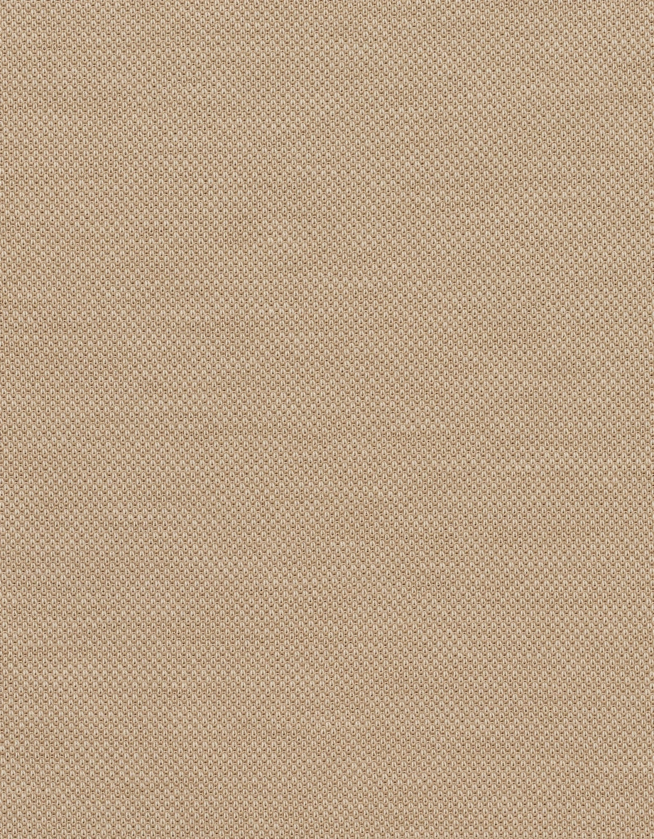 Beiger Stoff mit feiner Webstruktur und eleganter Textur von bugatti.