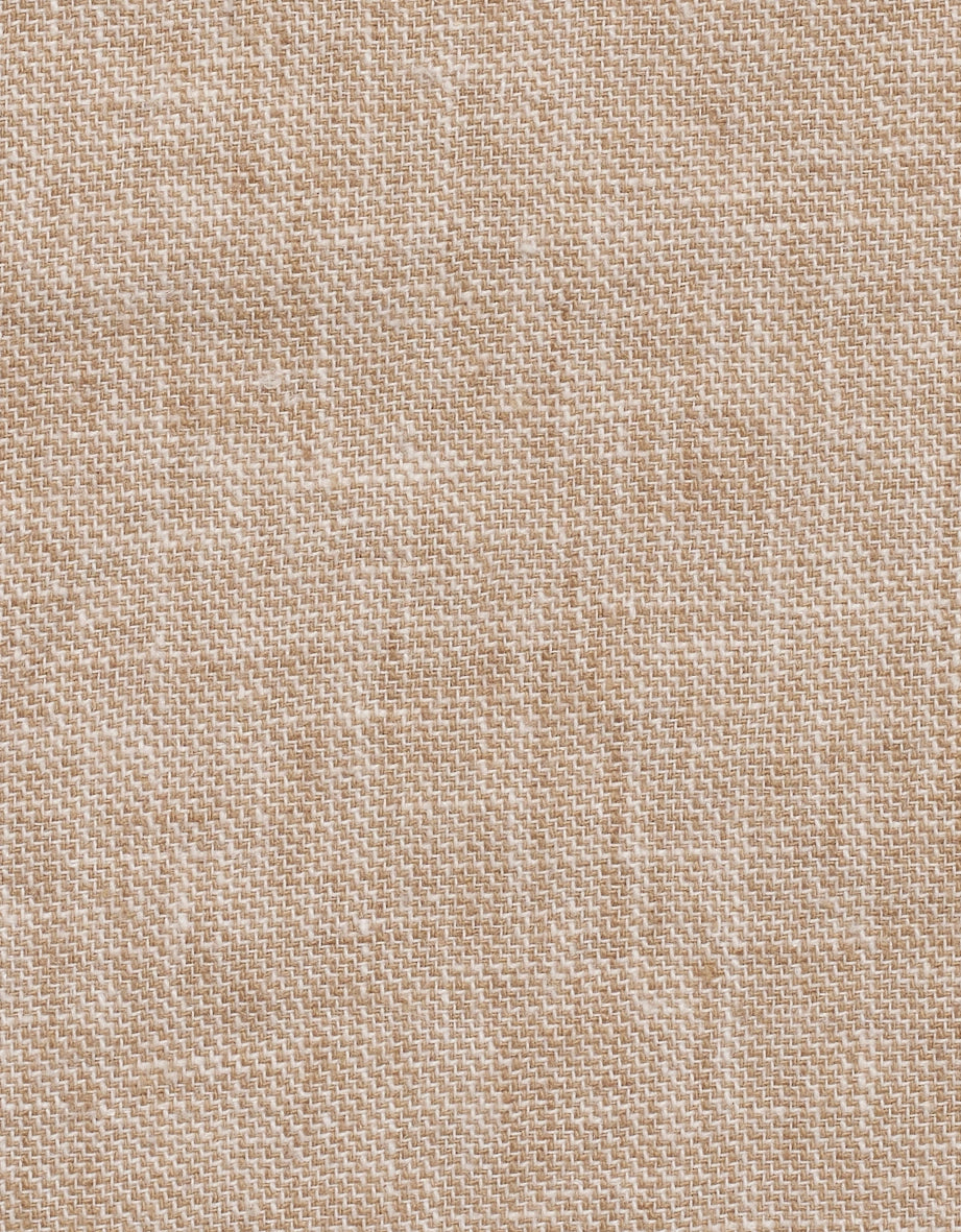 Strukturierter, beige gewebter Stoffhintergrund, ideal für Textilien.
