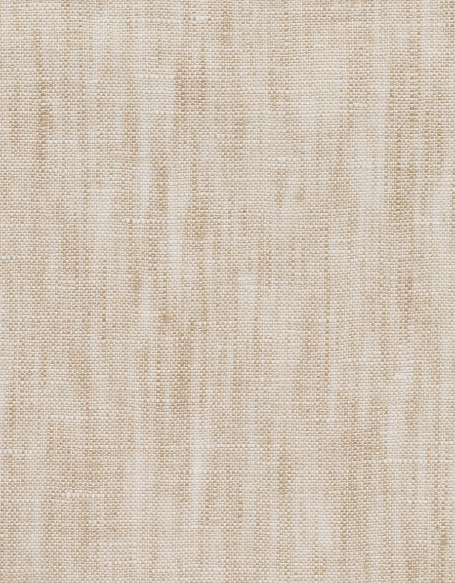 Beiger Stoff mit natürlicher Textur, Detailaufnahme.
