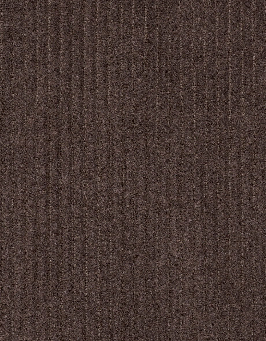 Strukturiertes braunes Material mit feinen Linien, ideal für bugatti Bekleidungsstücke.